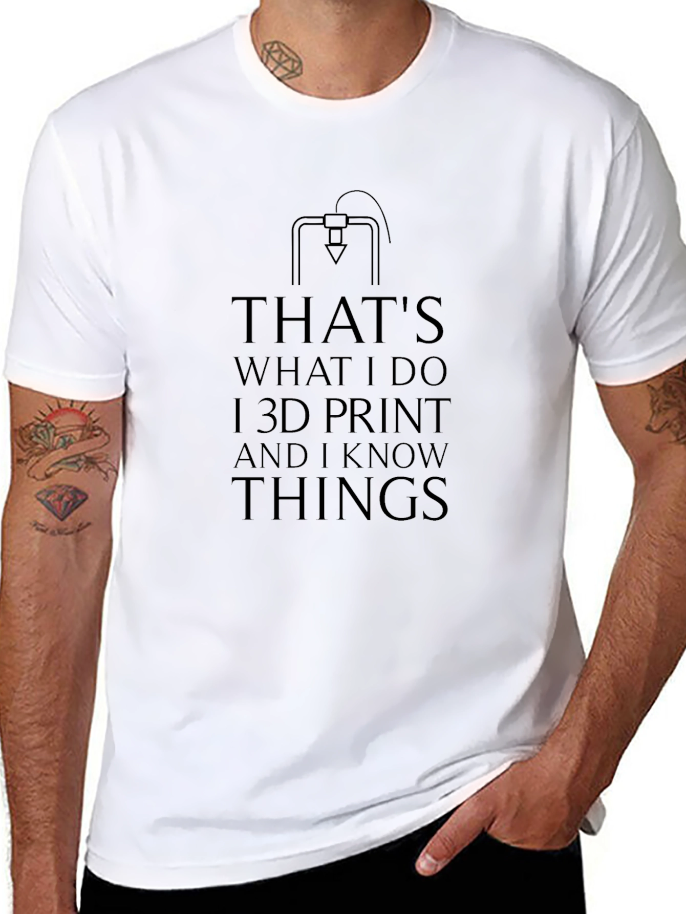 Thats What I Do I 3D Print T-Shirt