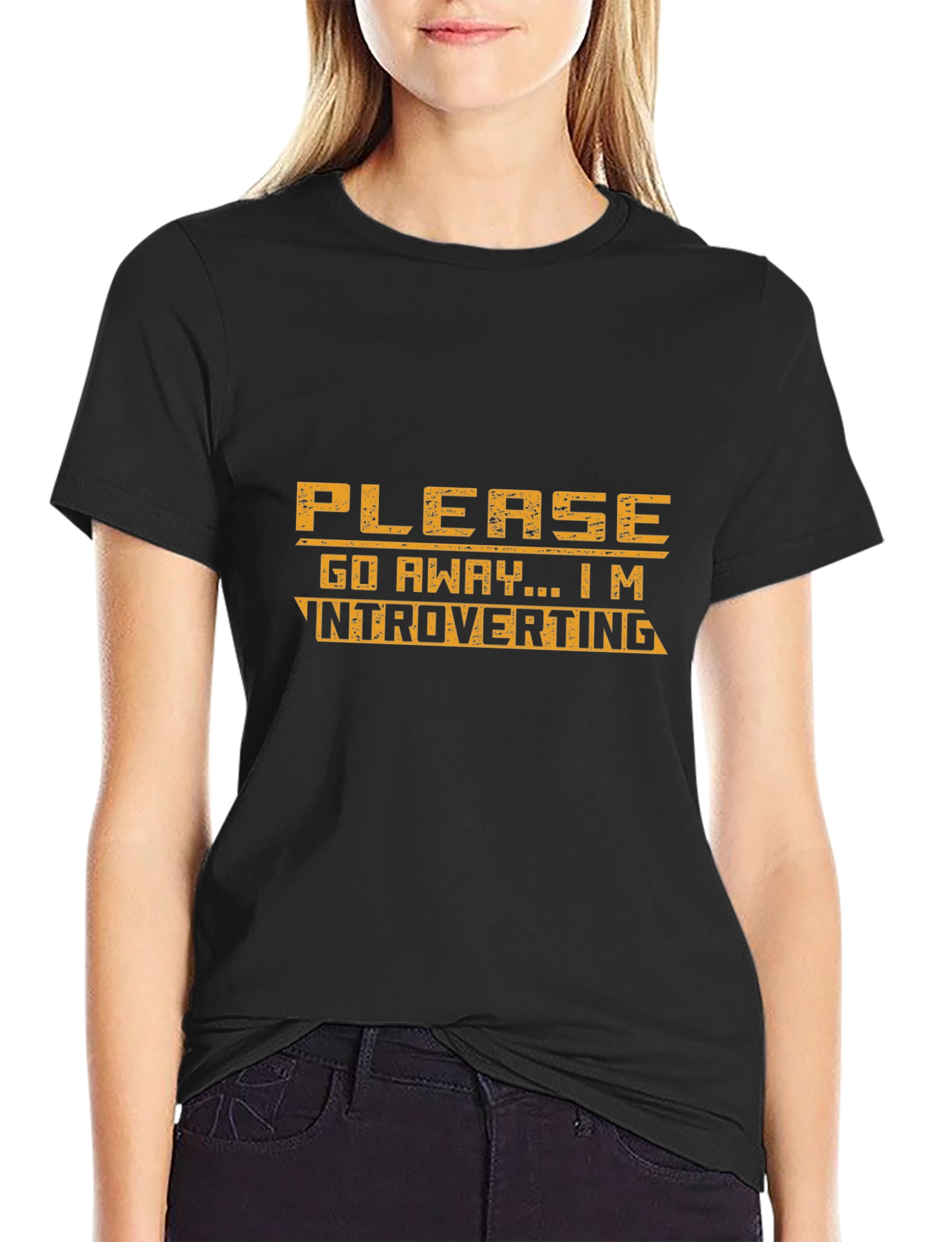 Introverting Please Go Away T-Shirt