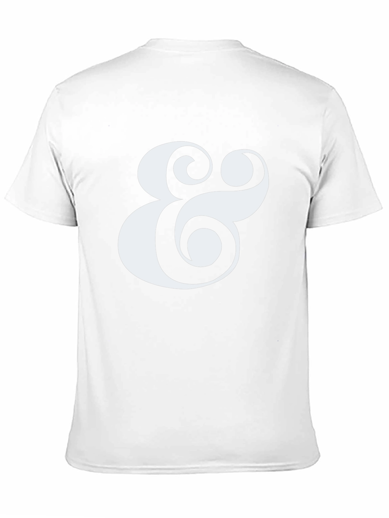 Ampersand Graphic Tee - Black Cotton Blend