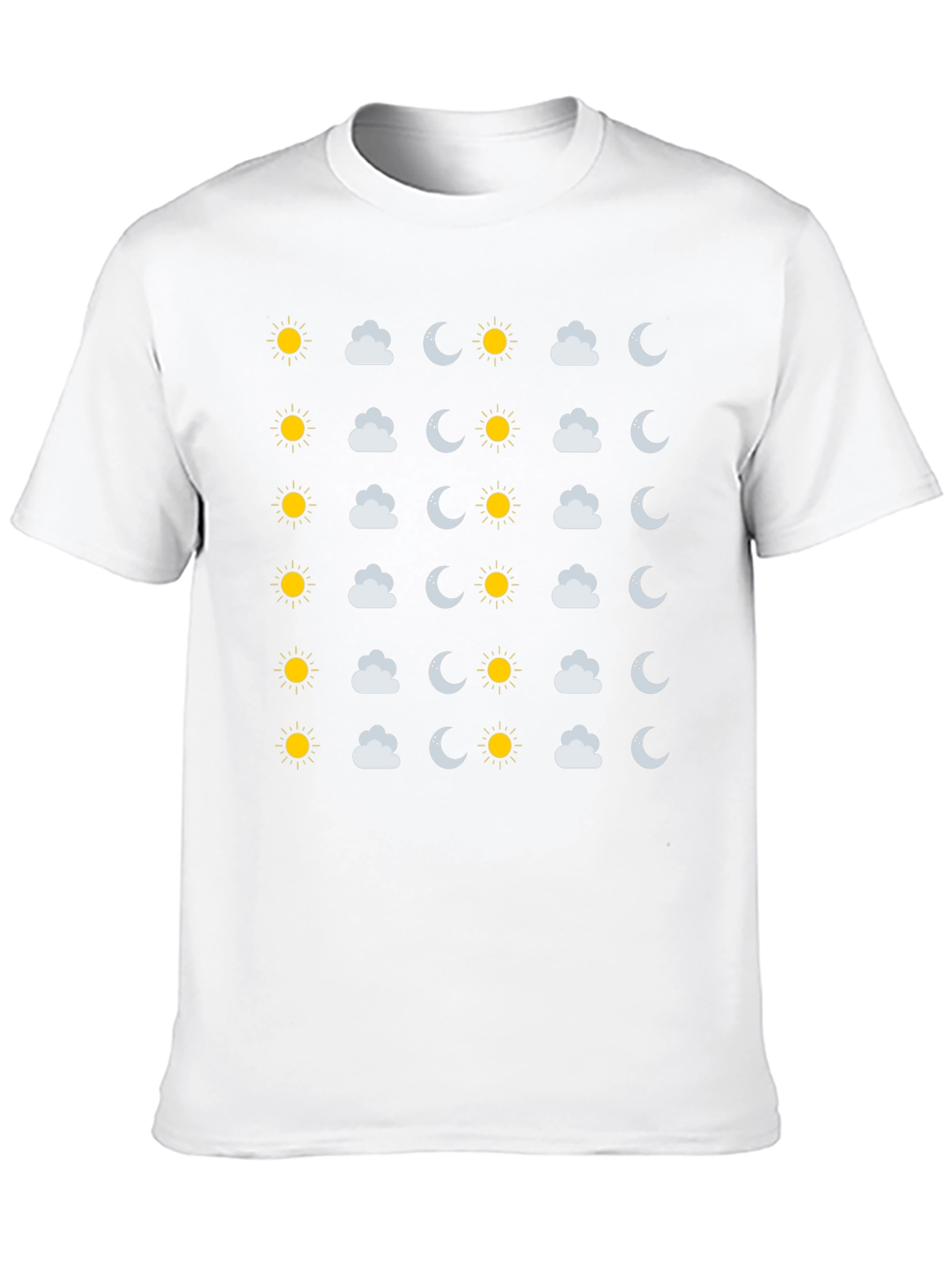 Weather Pattern Graphic Print Tee