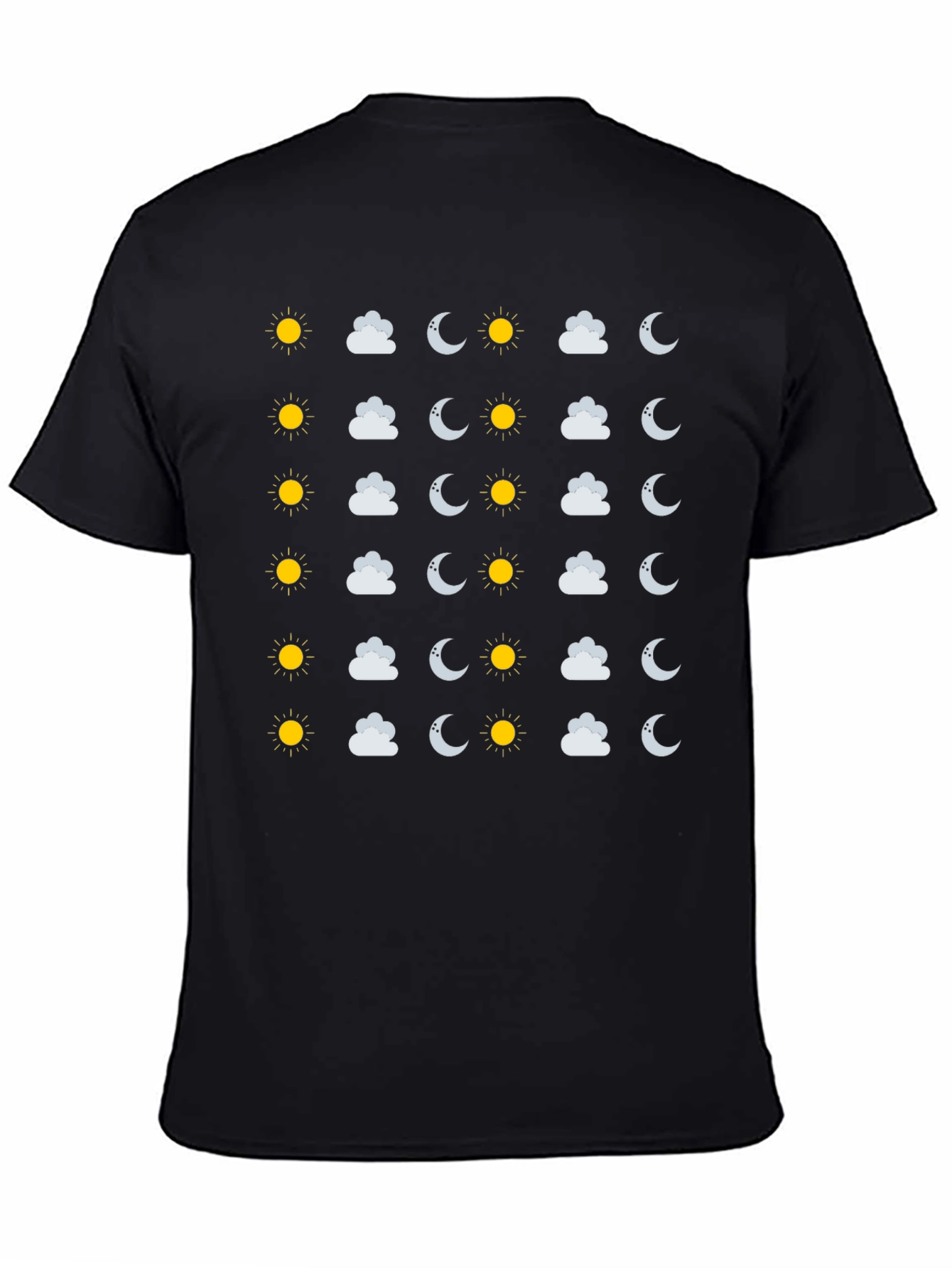 Weather Pattern Graphic Print Tee