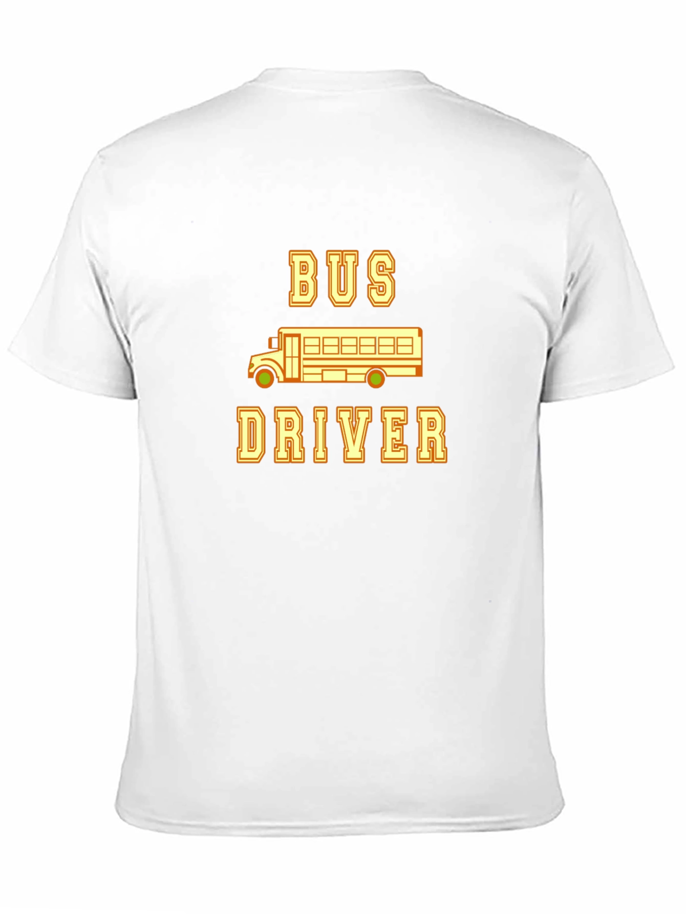 Bus Driver Graphic T-Shirt - School Bus Tee