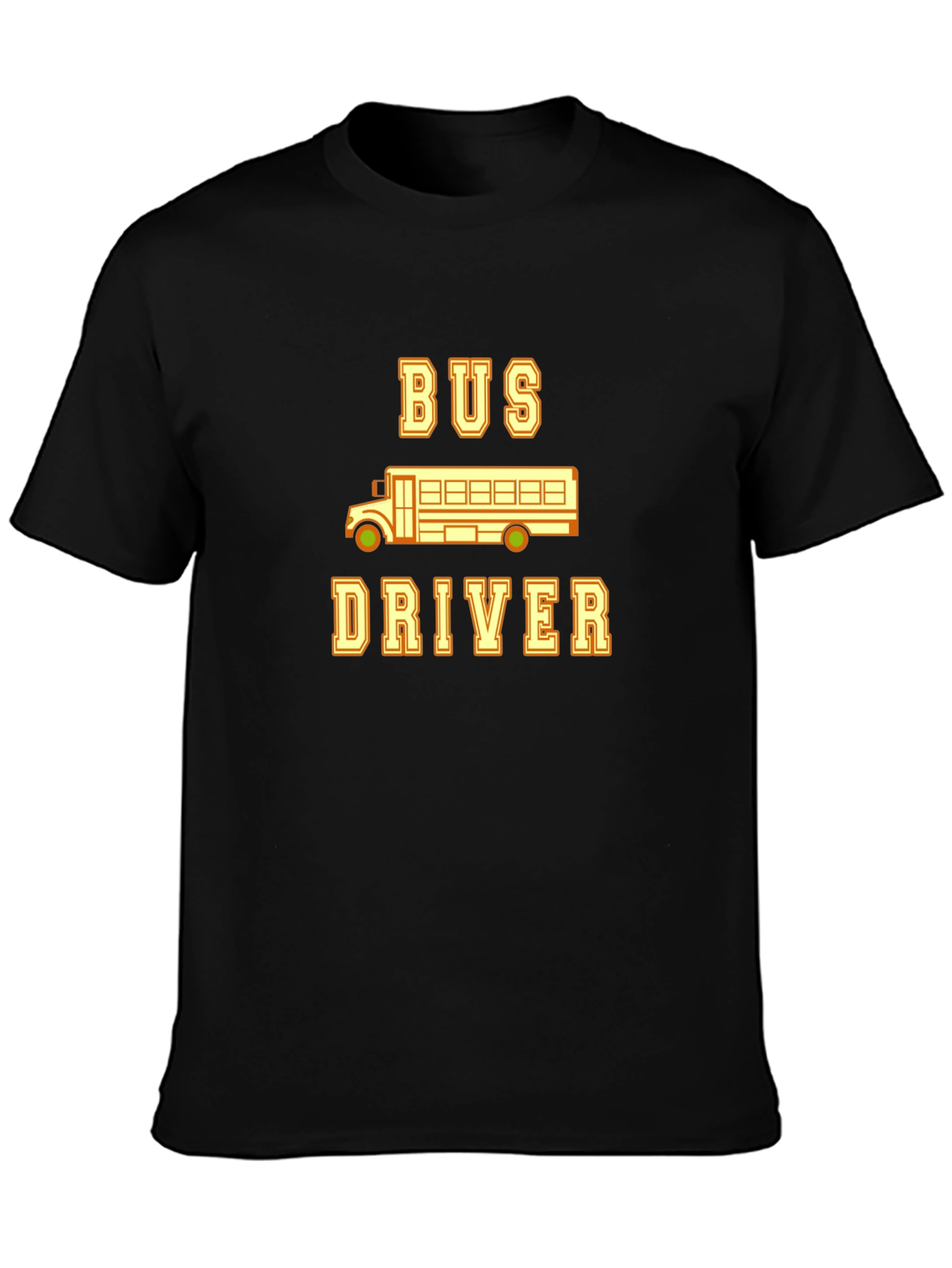Bus Driver Graphic T-Shirt - School Bus Tee