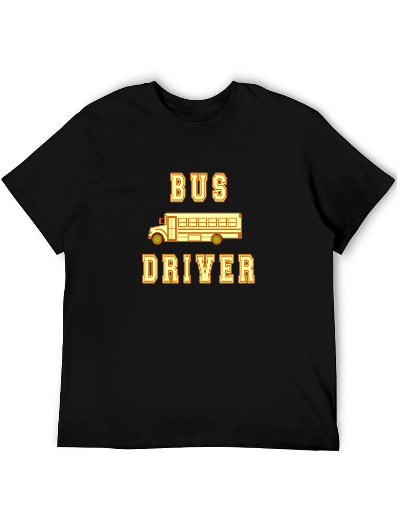 Bus Driver Graphic T-Shirt - School Bus Tee