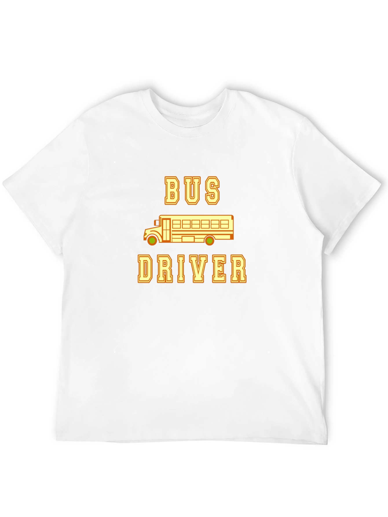 Bus Driver Graphic T-Shirt - School Bus Tee