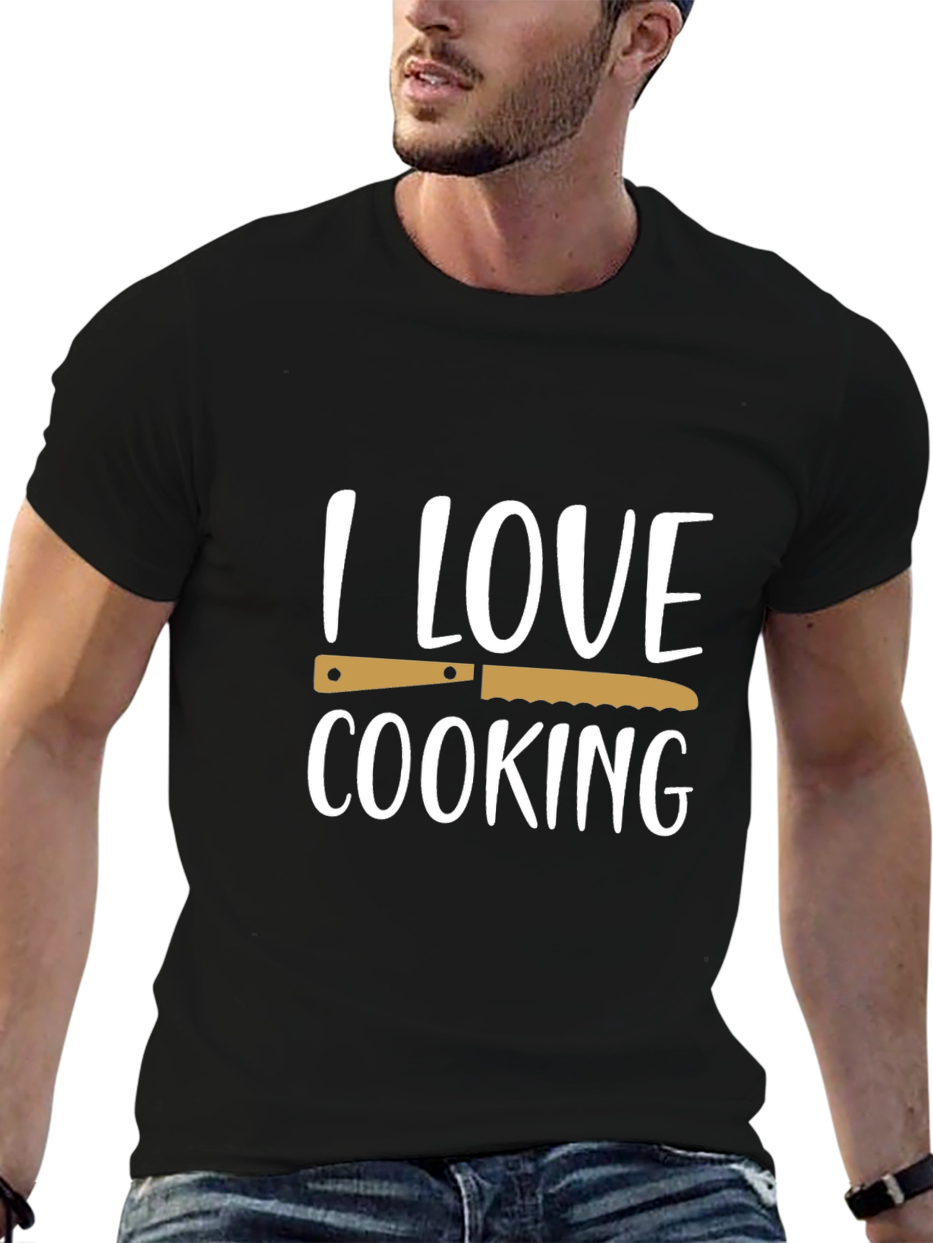 I Love Cooking T-Shirt - Chef Gift