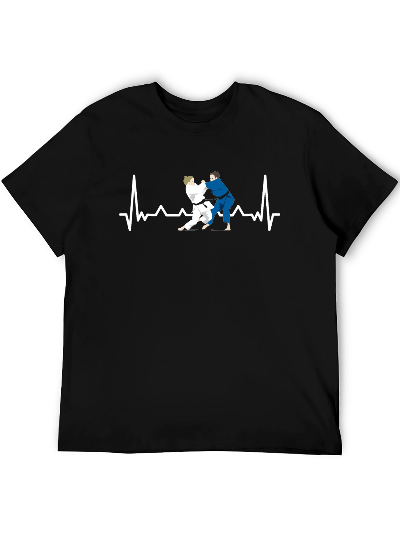Judo Heartbeat T-Shirt - Martial Arts Graphic Tee