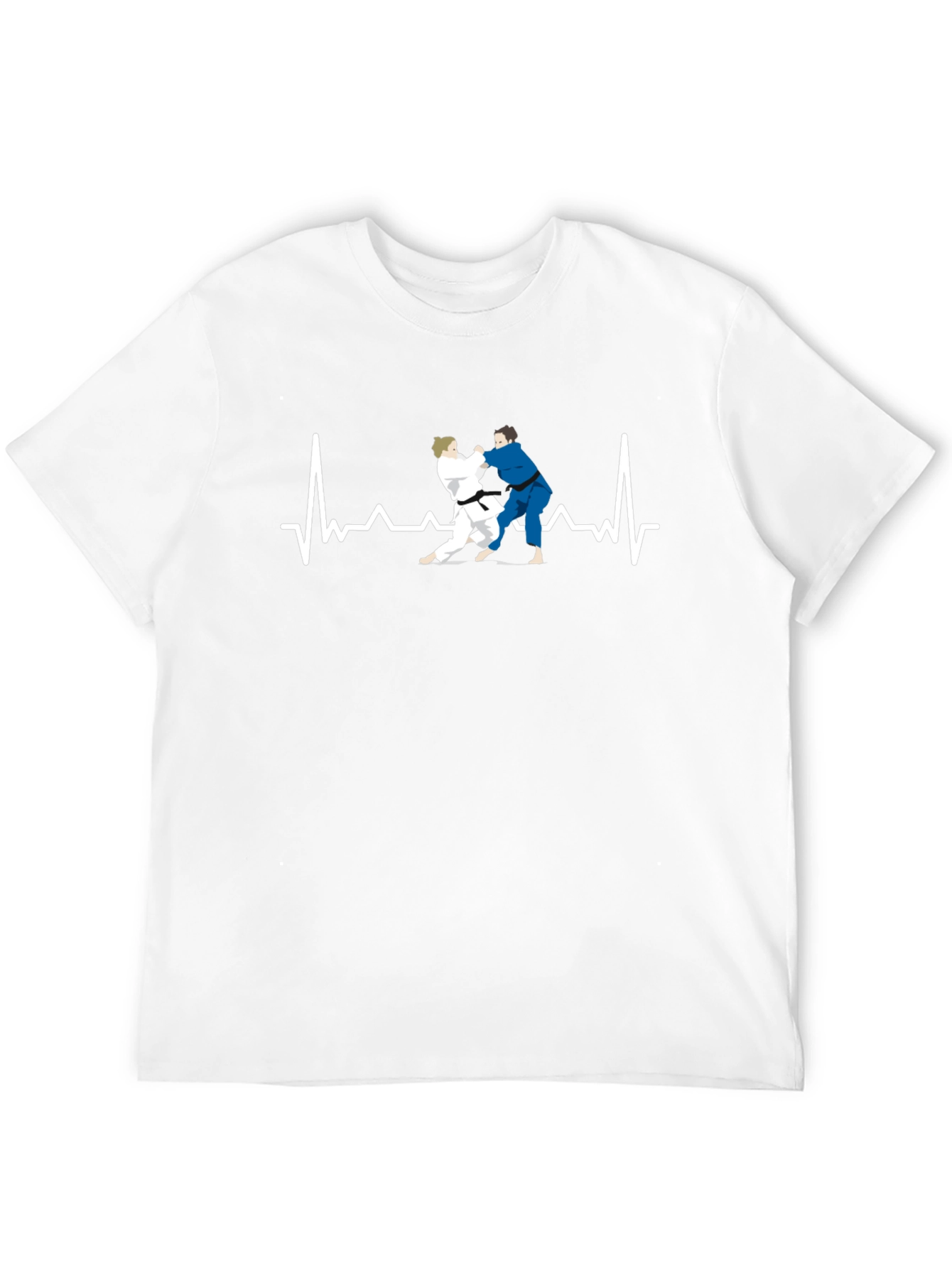 Judo Heartbeat T-Shirt - Martial Arts Graphic Tee