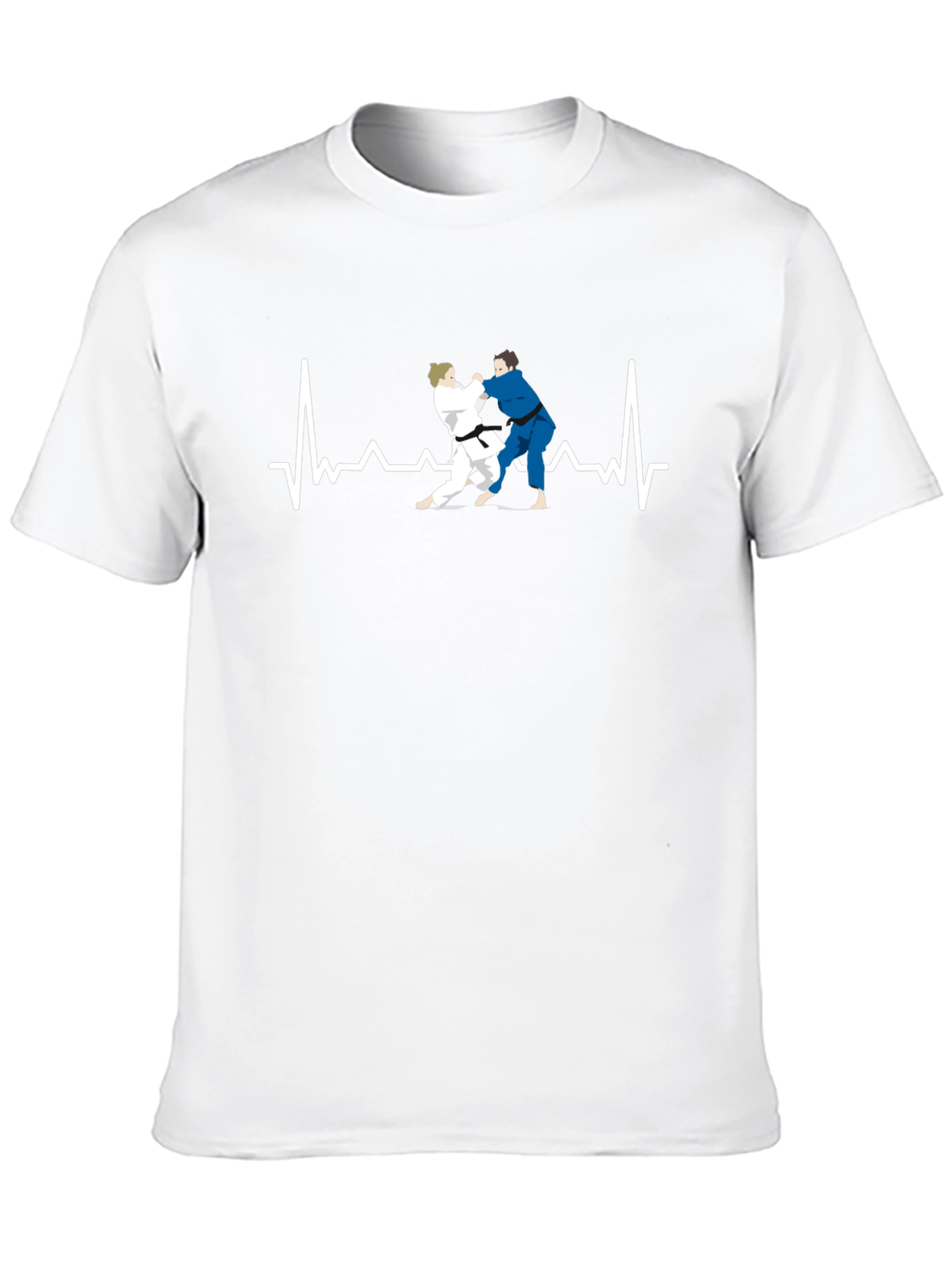 Judo Heartbeat T-Shirt - Martial Arts Graphic Tee