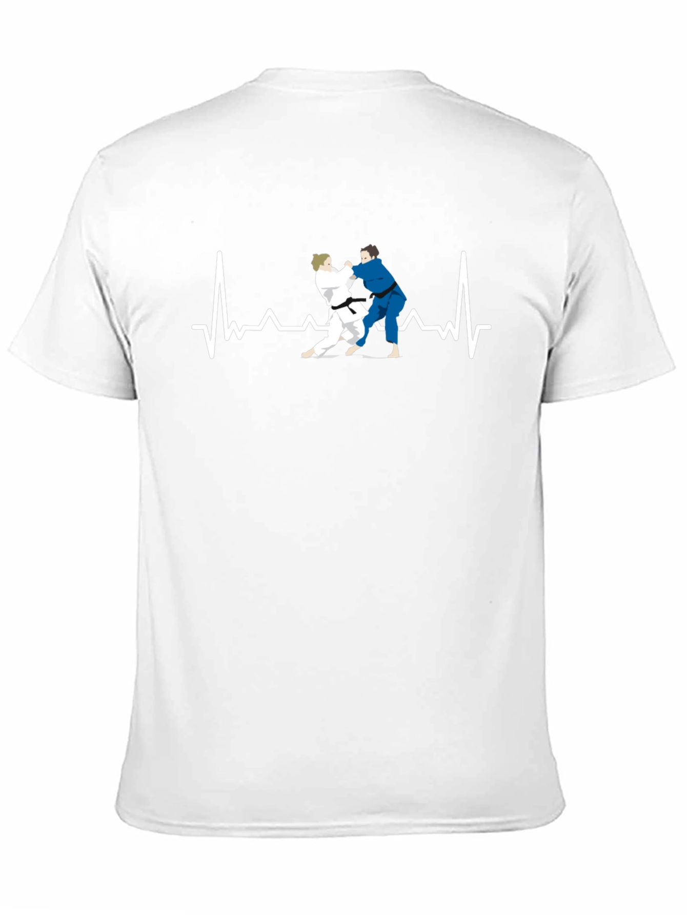 Judo Heartbeat T-Shirt - Martial Arts Graphic Tee