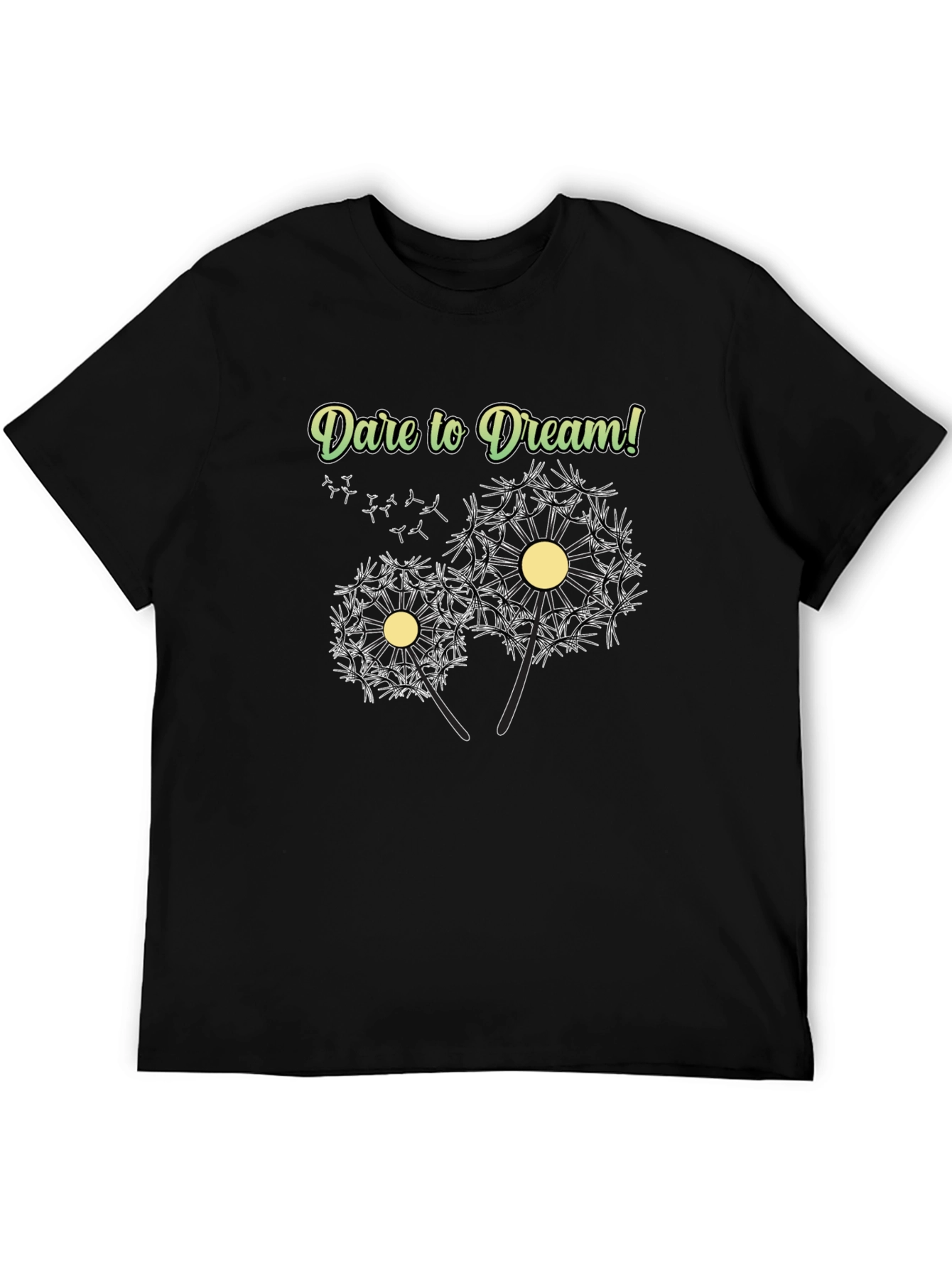 Dare to Dream Dandelion Graphic Tee - Unisex