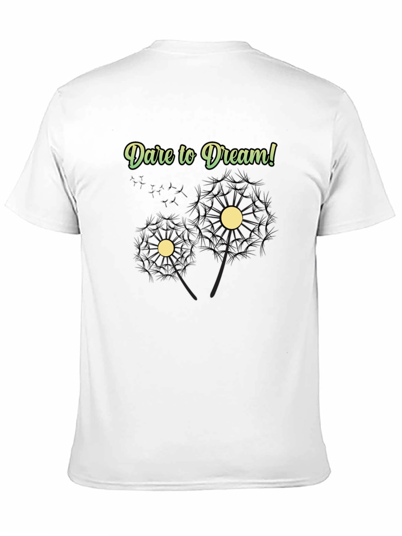 Dare to Dream Dandelion Graphic Tee - Unisex