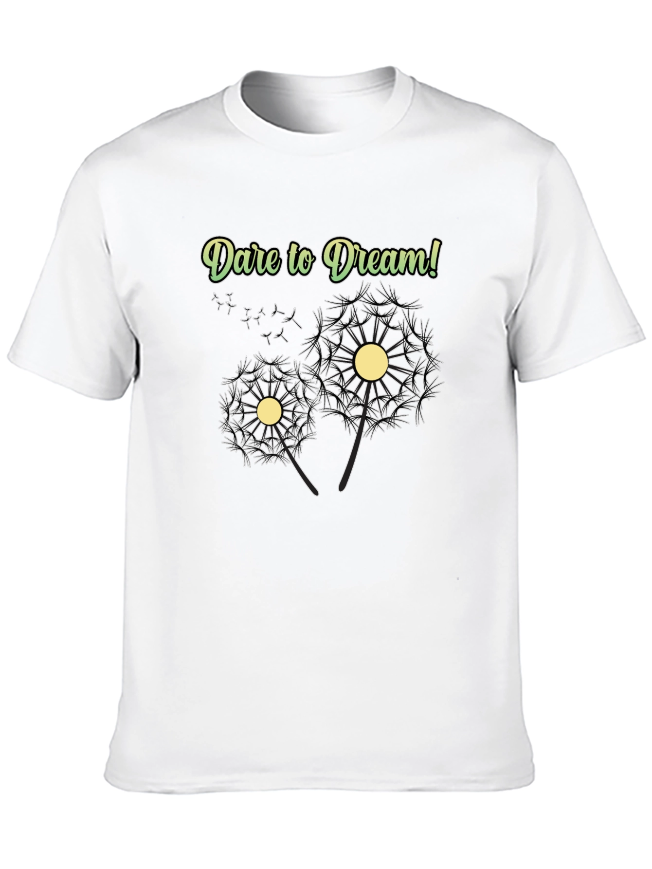 Dare to Dream Dandelion Graphic Tee - Unisex