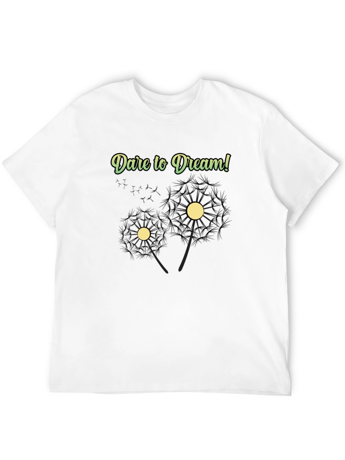 Dare to Dream Dandelion Graphic Tee - Unisex
