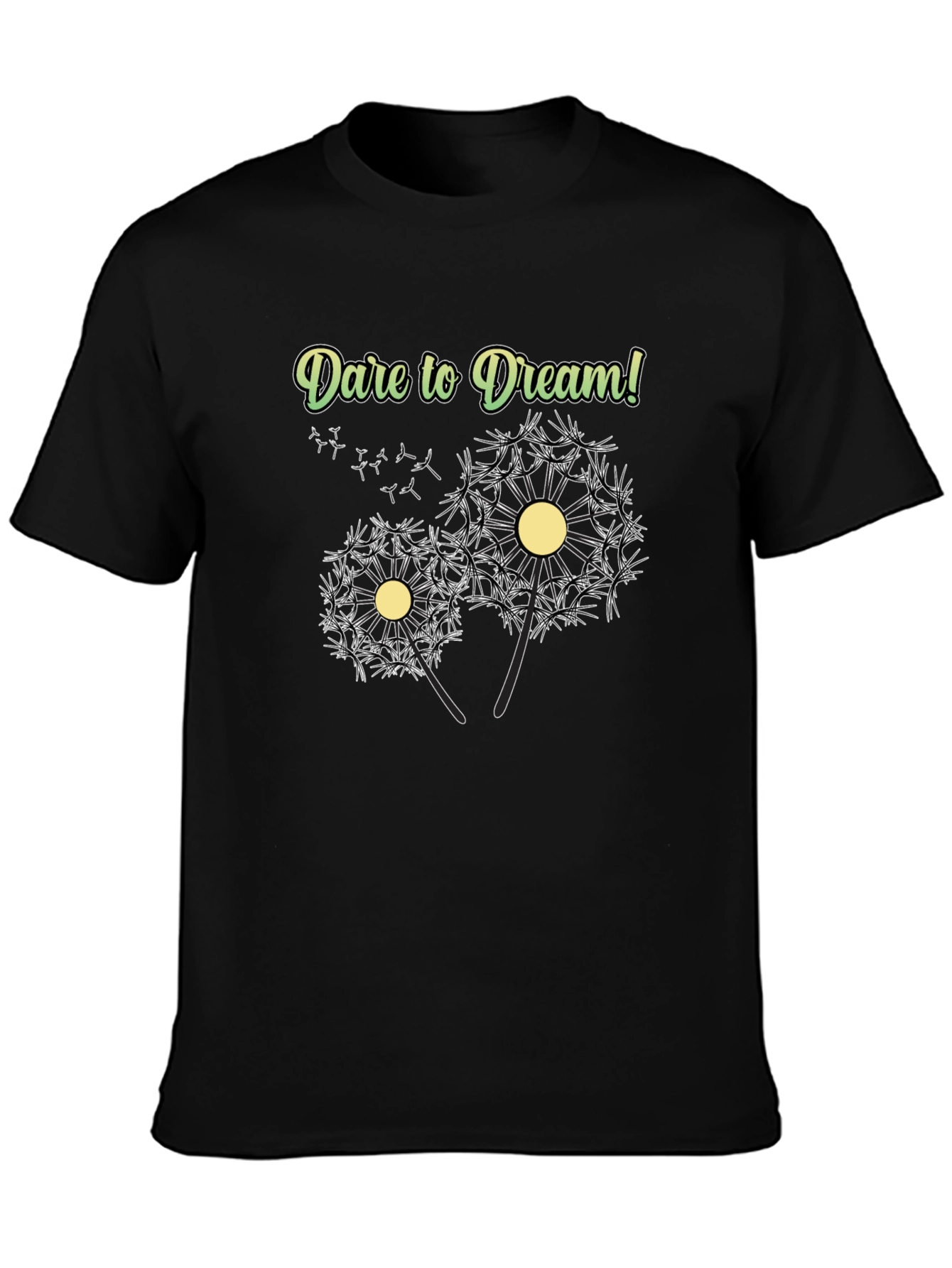 Dare to Dream Dandelion Graphic Tee - Unisex