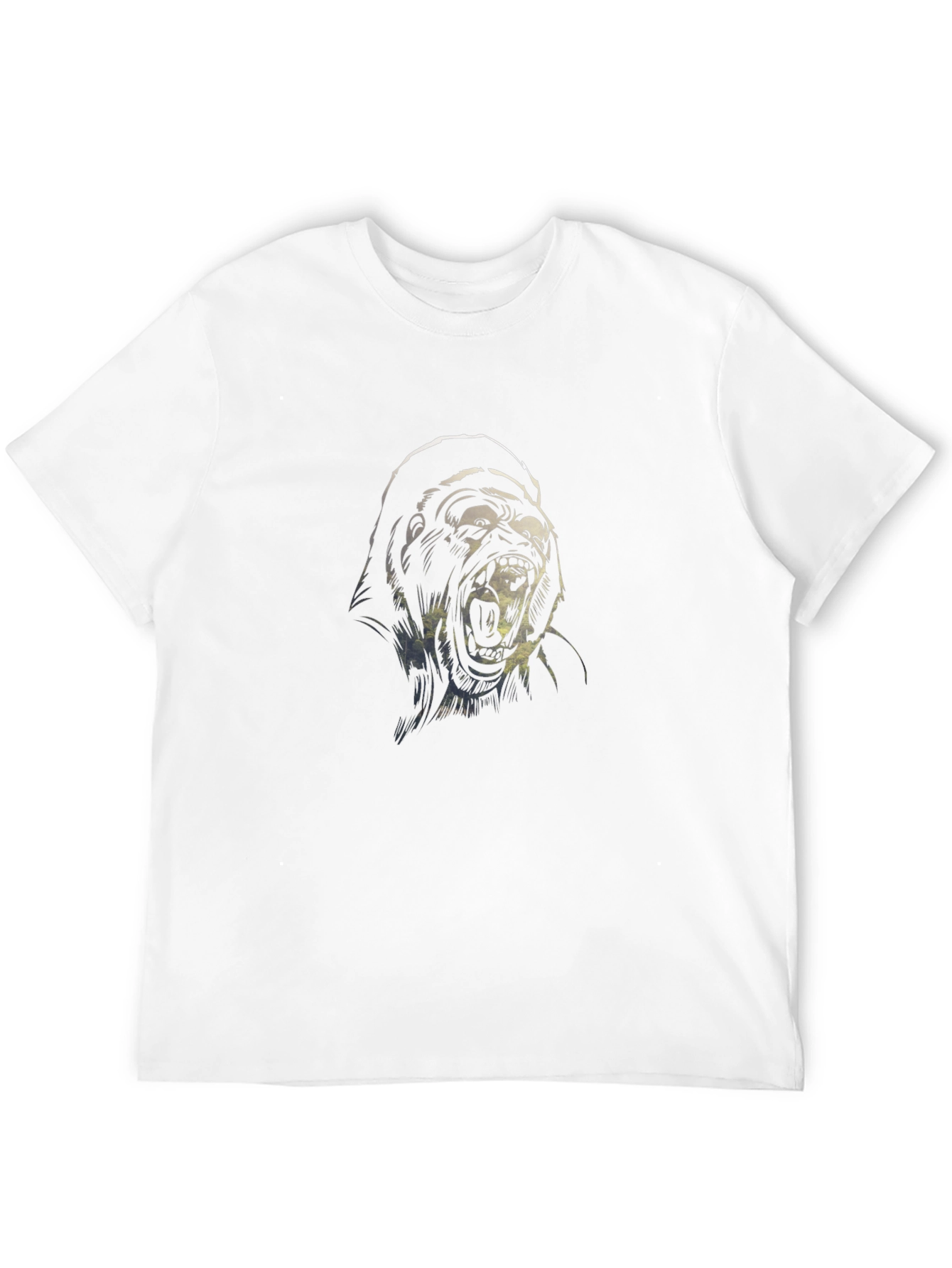 Gorilla Graphic T-Shirt - Bold & Edgy Design