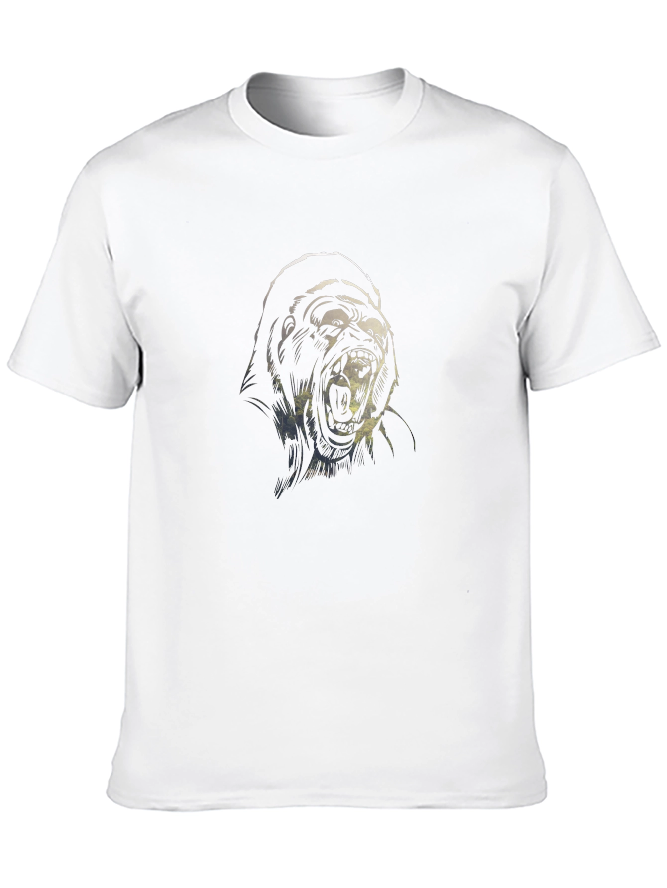 Gorilla Graphic T-Shirt - Bold & Edgy Design