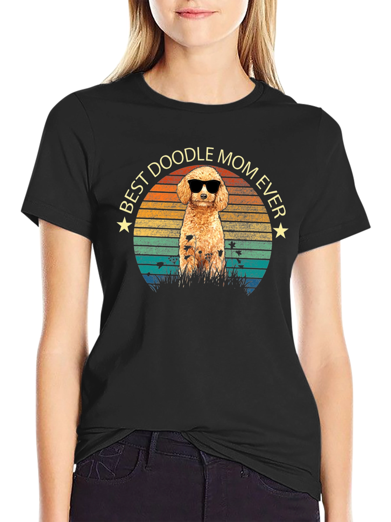 Best Doodle Mom Ever Graphic Tee