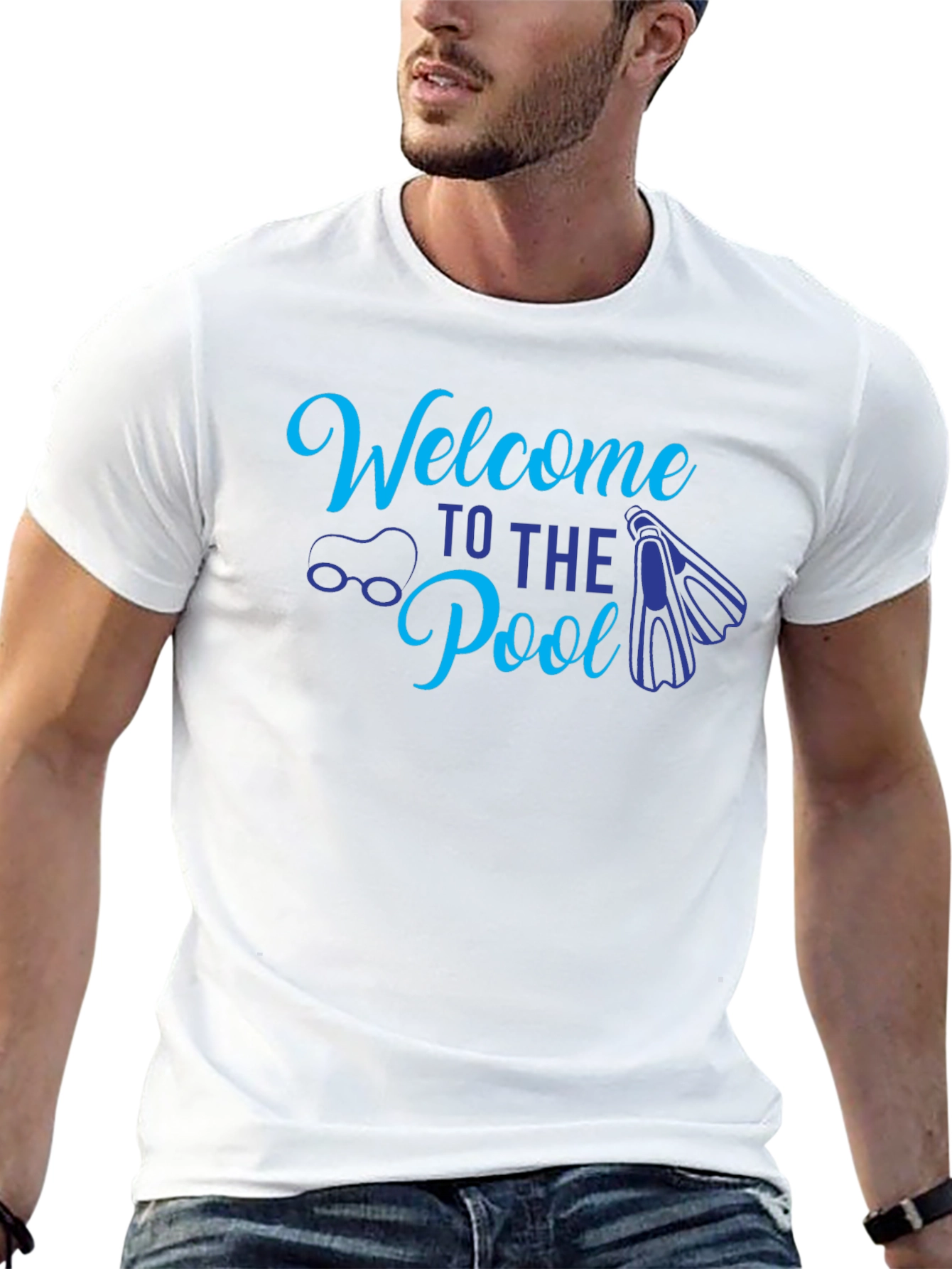 Welcome to the Pool Graphic Tee