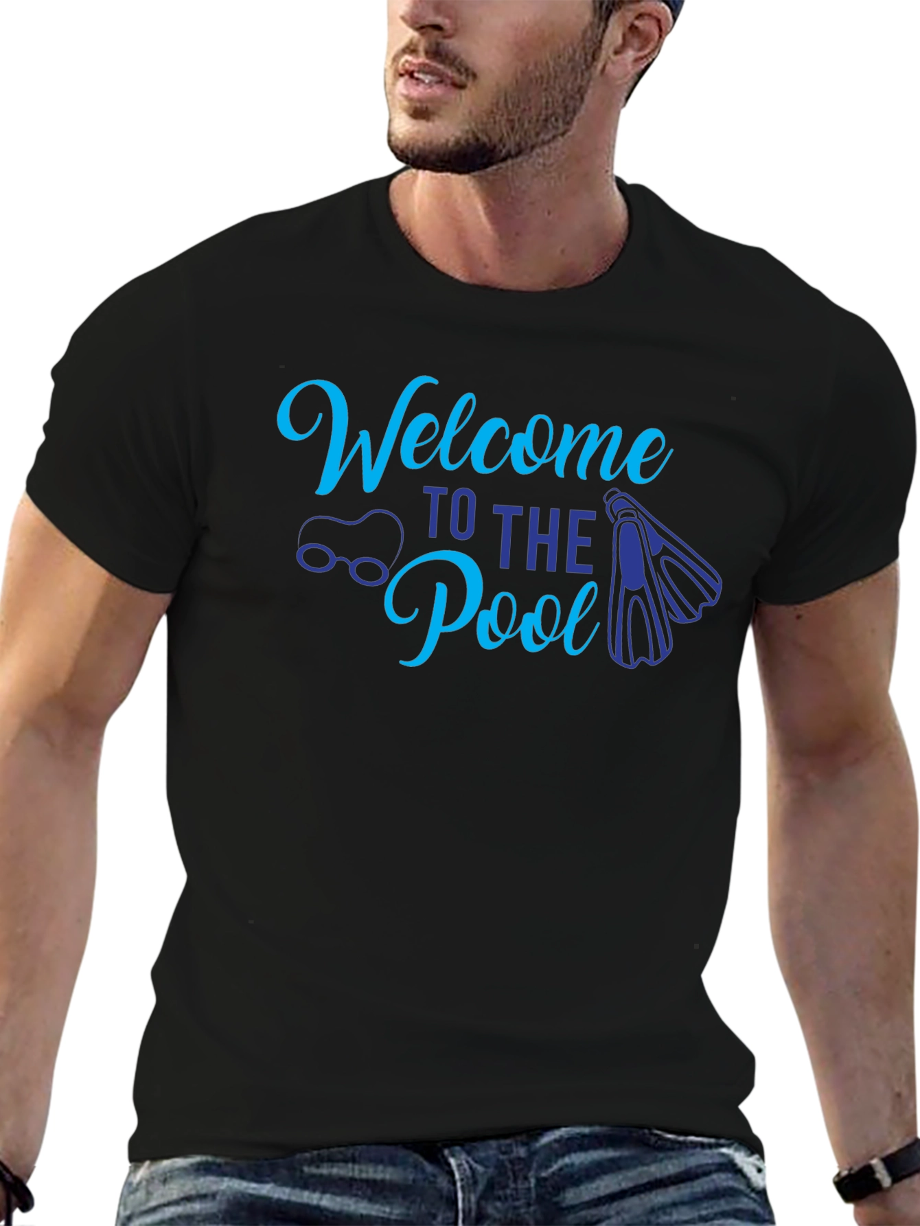 Welcome to the Pool Graphic Tee
