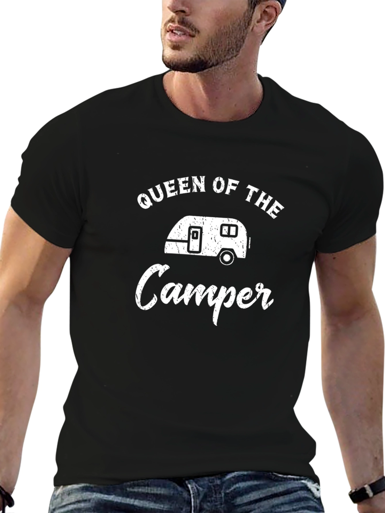 Queen of the Camper Graphic T-Shirt