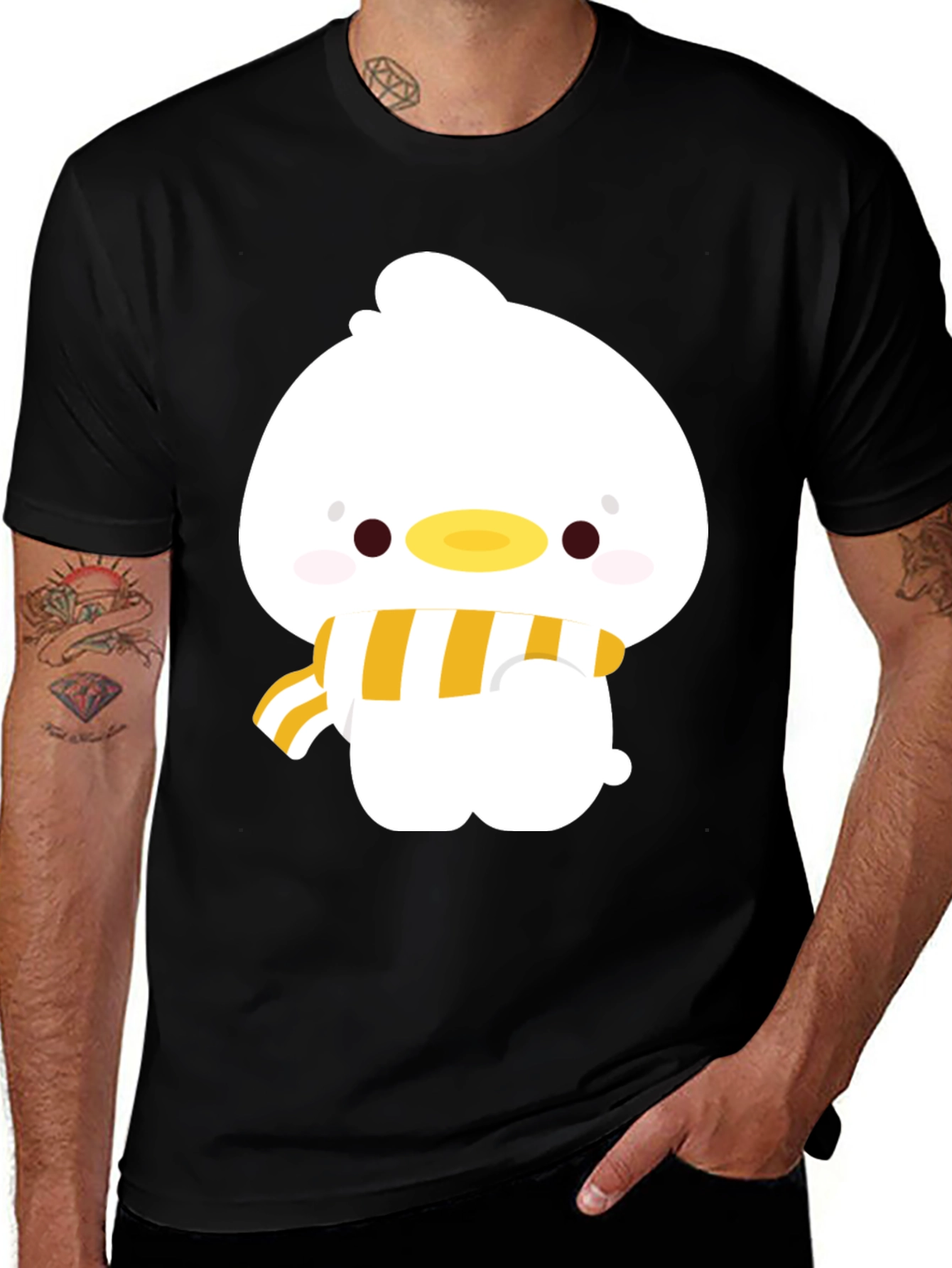 Duckling Graphic Tee - Cute Cartoon Duck T-Shirt