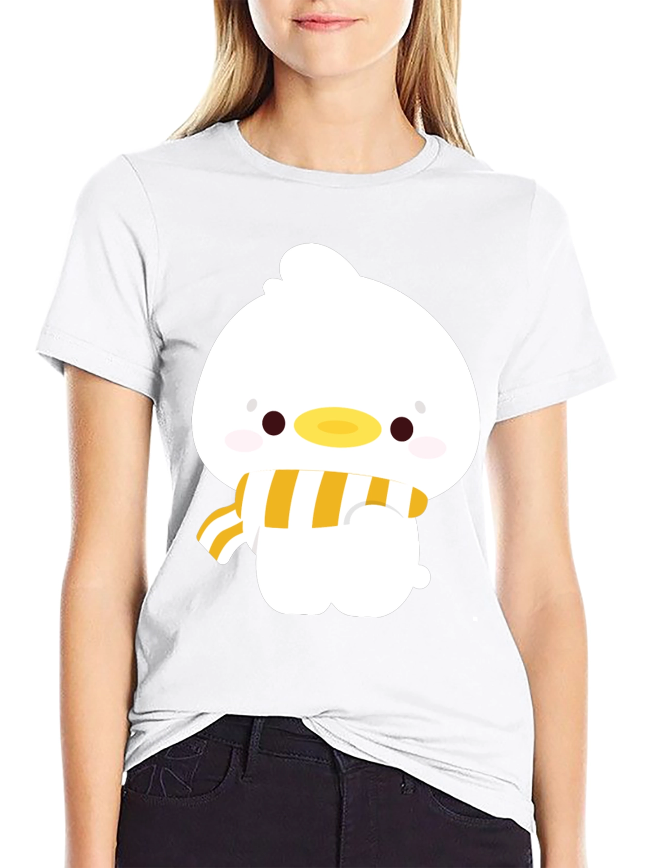 Duckling Graphic Tee - Cute Cartoon Duck T-Shirt