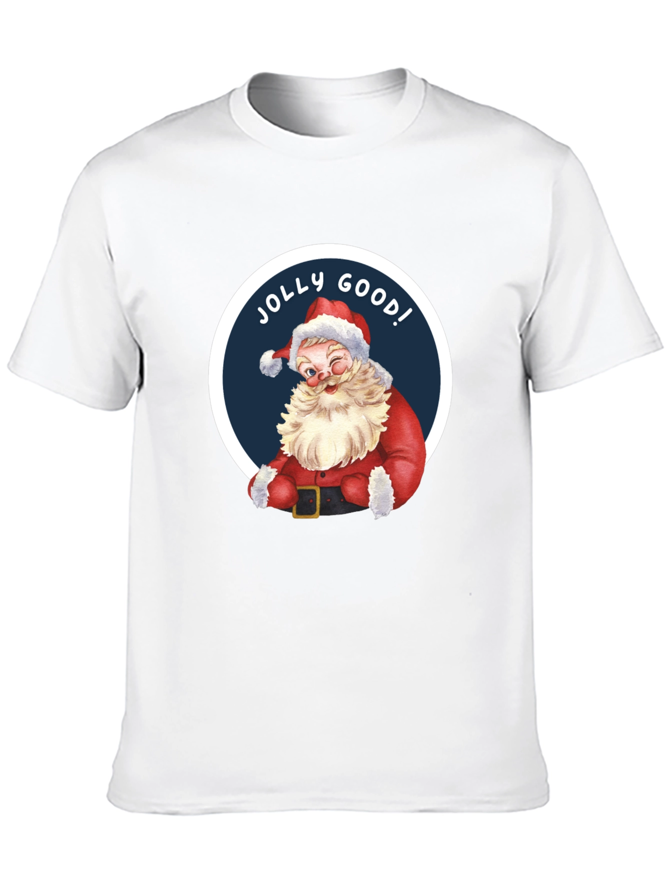 Jolly Good! Santa Graphic T-Shirt