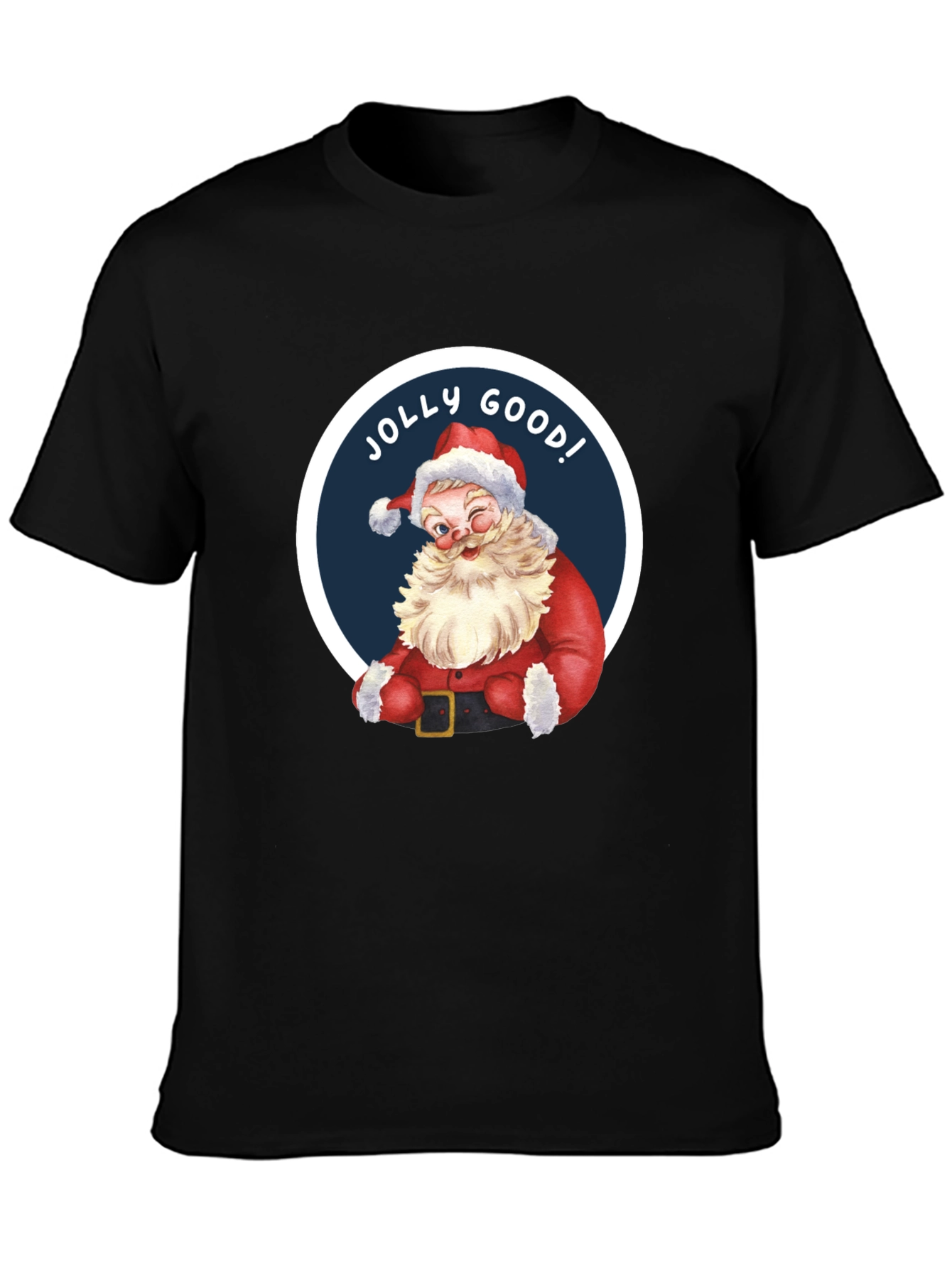 Jolly Good! Santa Graphic T-Shirt