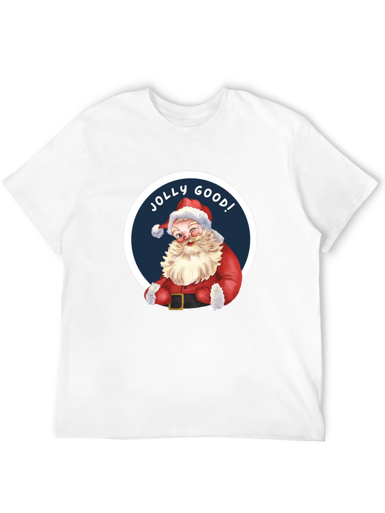 Jolly Good! Santa Graphic T-Shirt