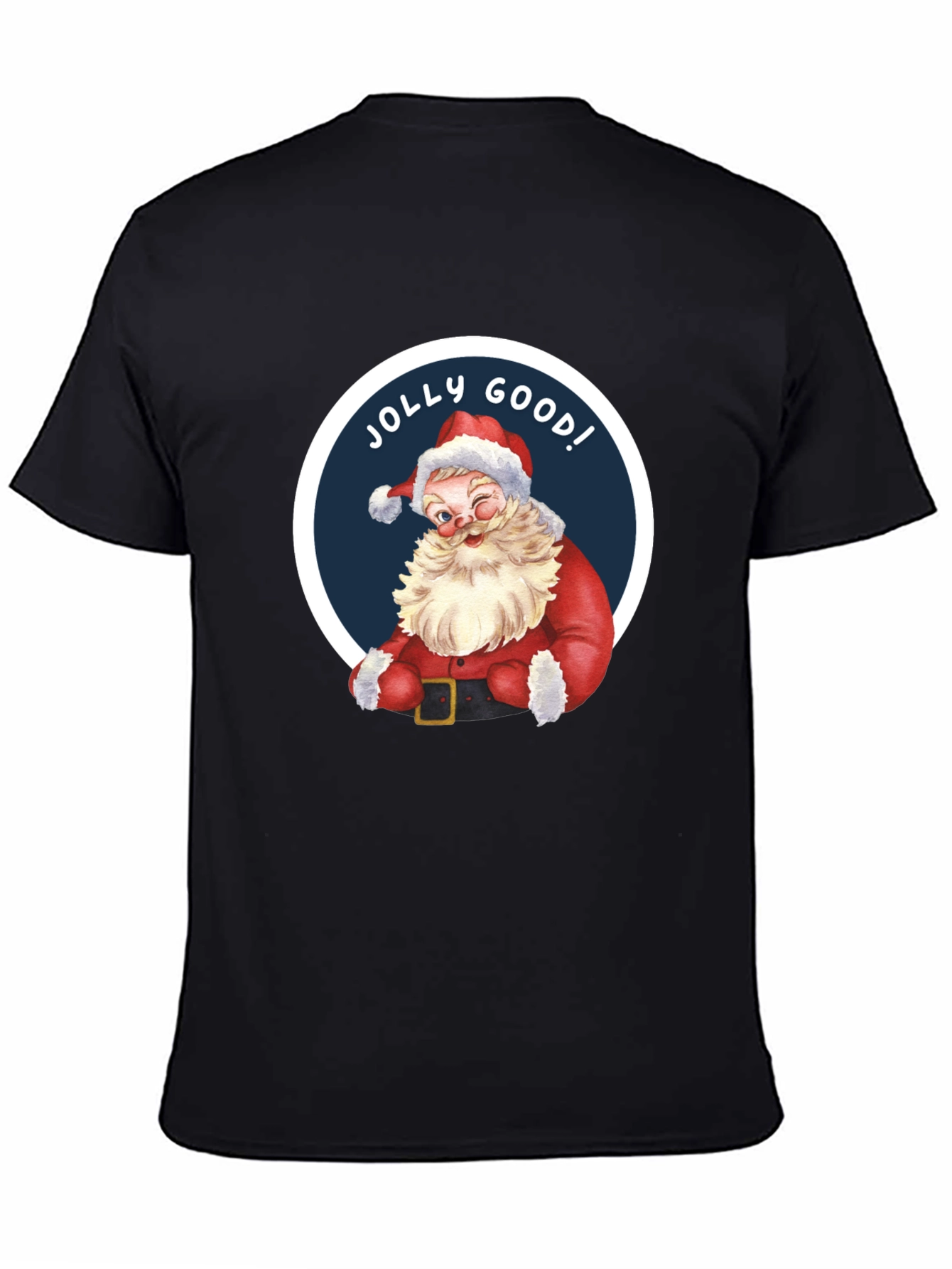 Jolly Good! Santa Graphic T-Shirt