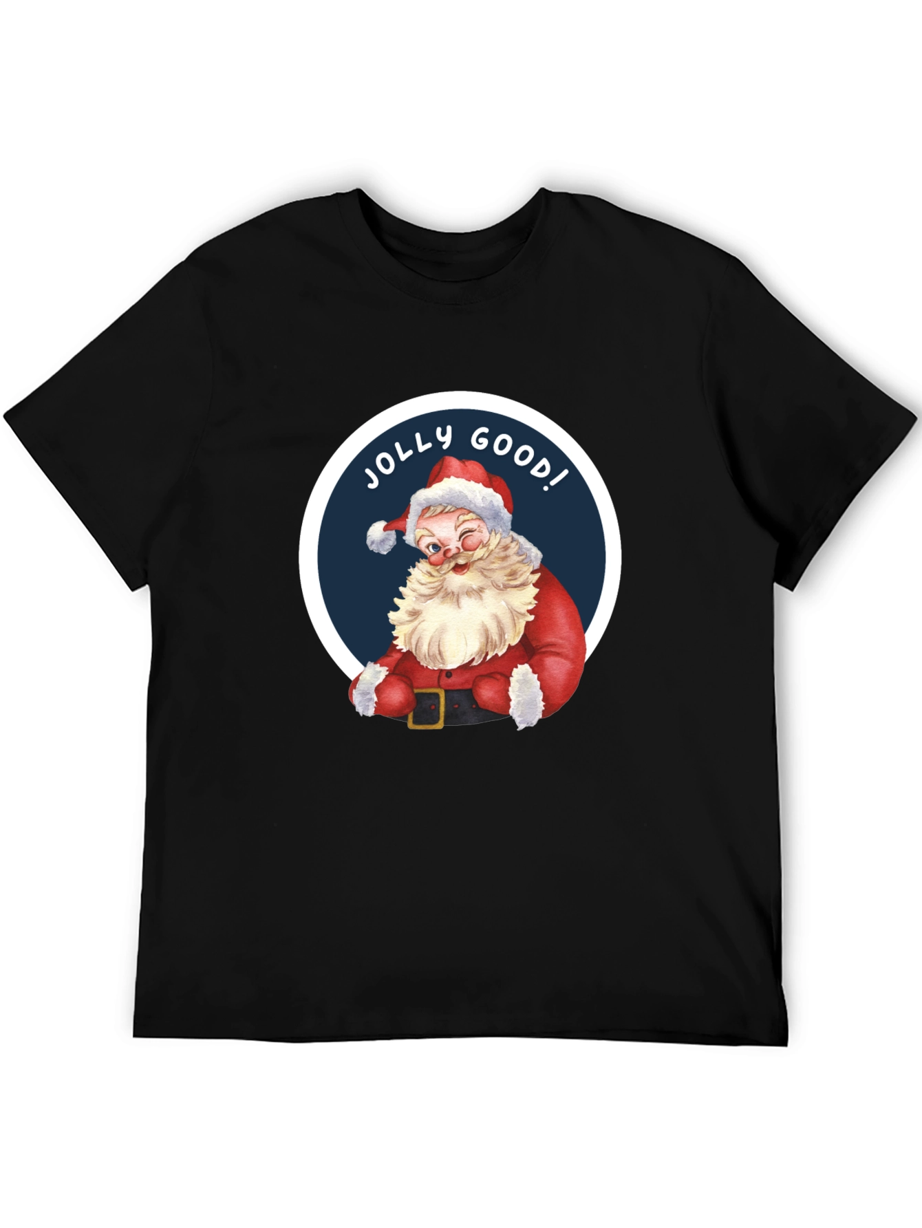 Jolly Good! Santa Graphic T-Shirt