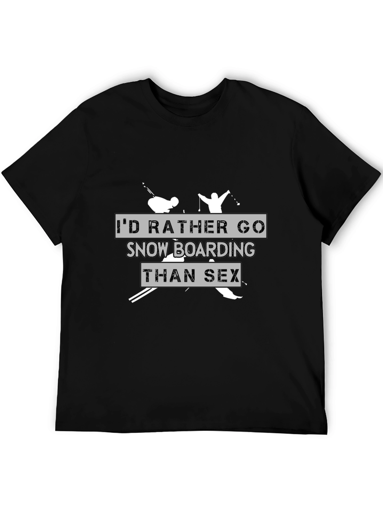 Funny Snowboarding T-Shirt