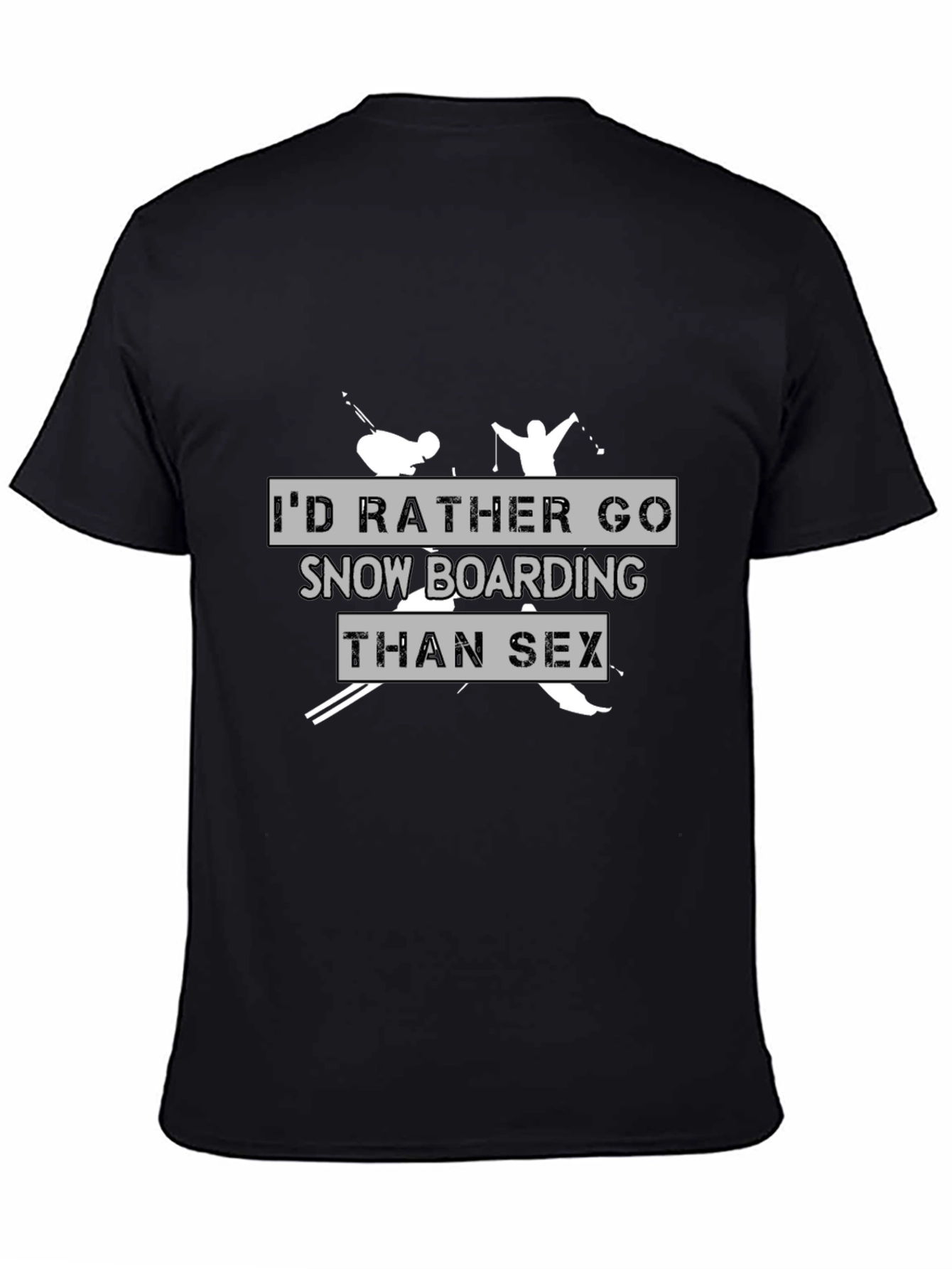 Funny Snowboarding T-Shirt