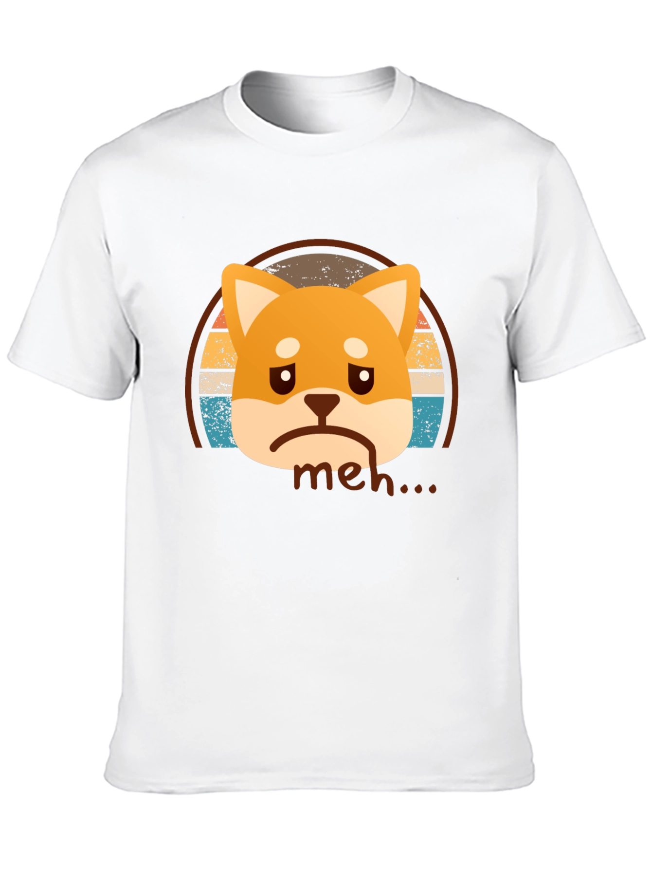 Meh Shiba Inu T-Shirt - Unisex Graphic Tee