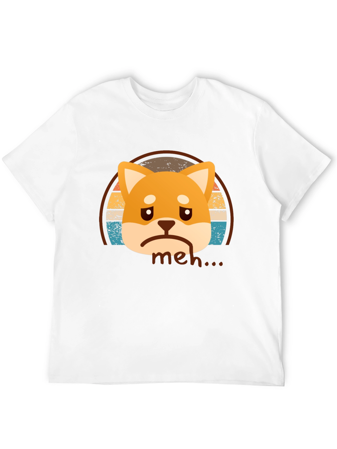 Meh Shiba Inu T-Shirt - Unisex Graphic Tee