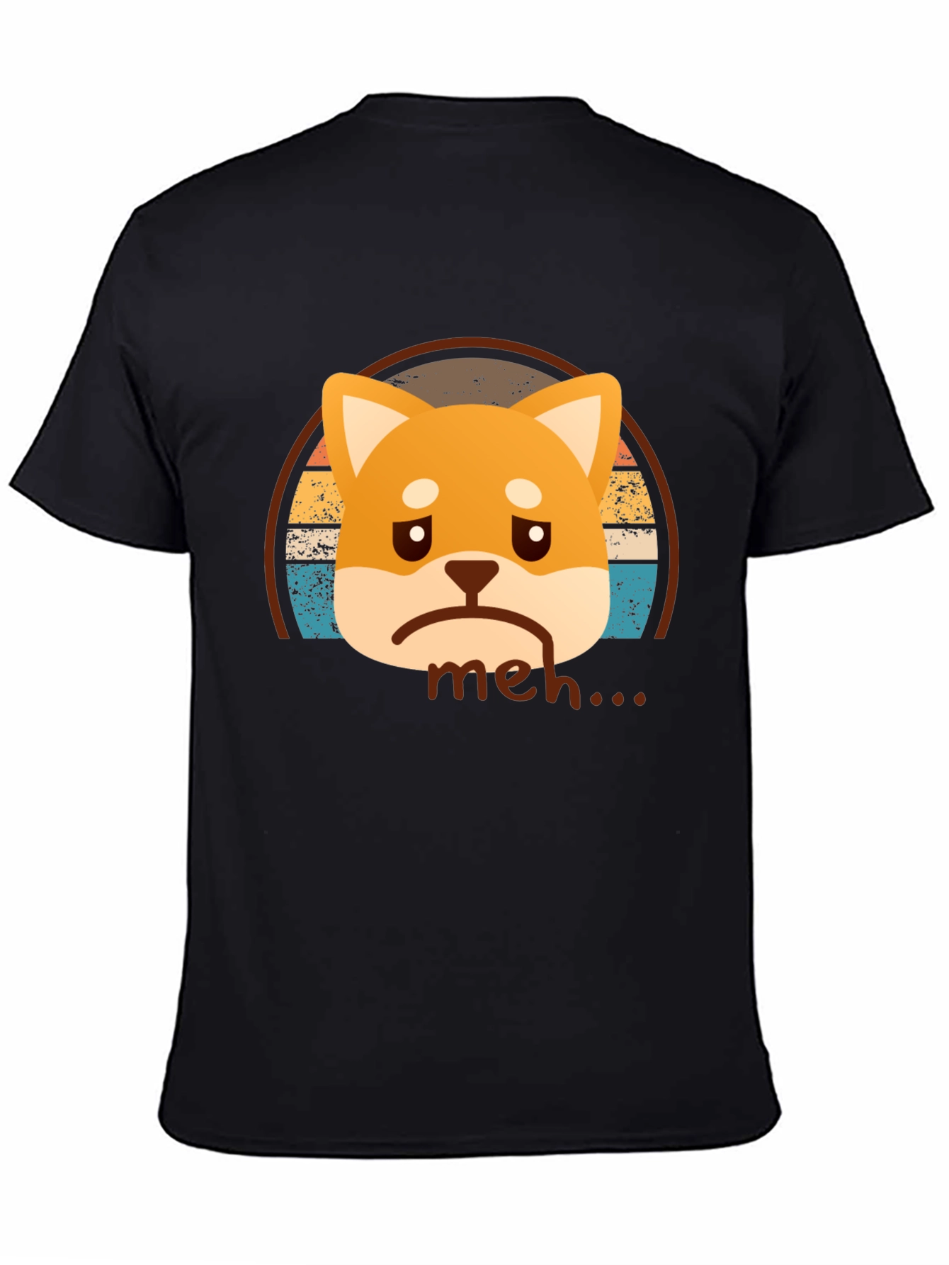 Meh Shiba Inu T-Shirt - Unisex Graphic Tee