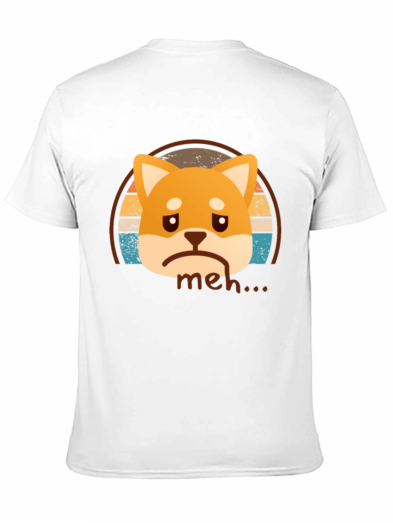 Meh Shiba Inu T-Shirt - Unisex Graphic Tee