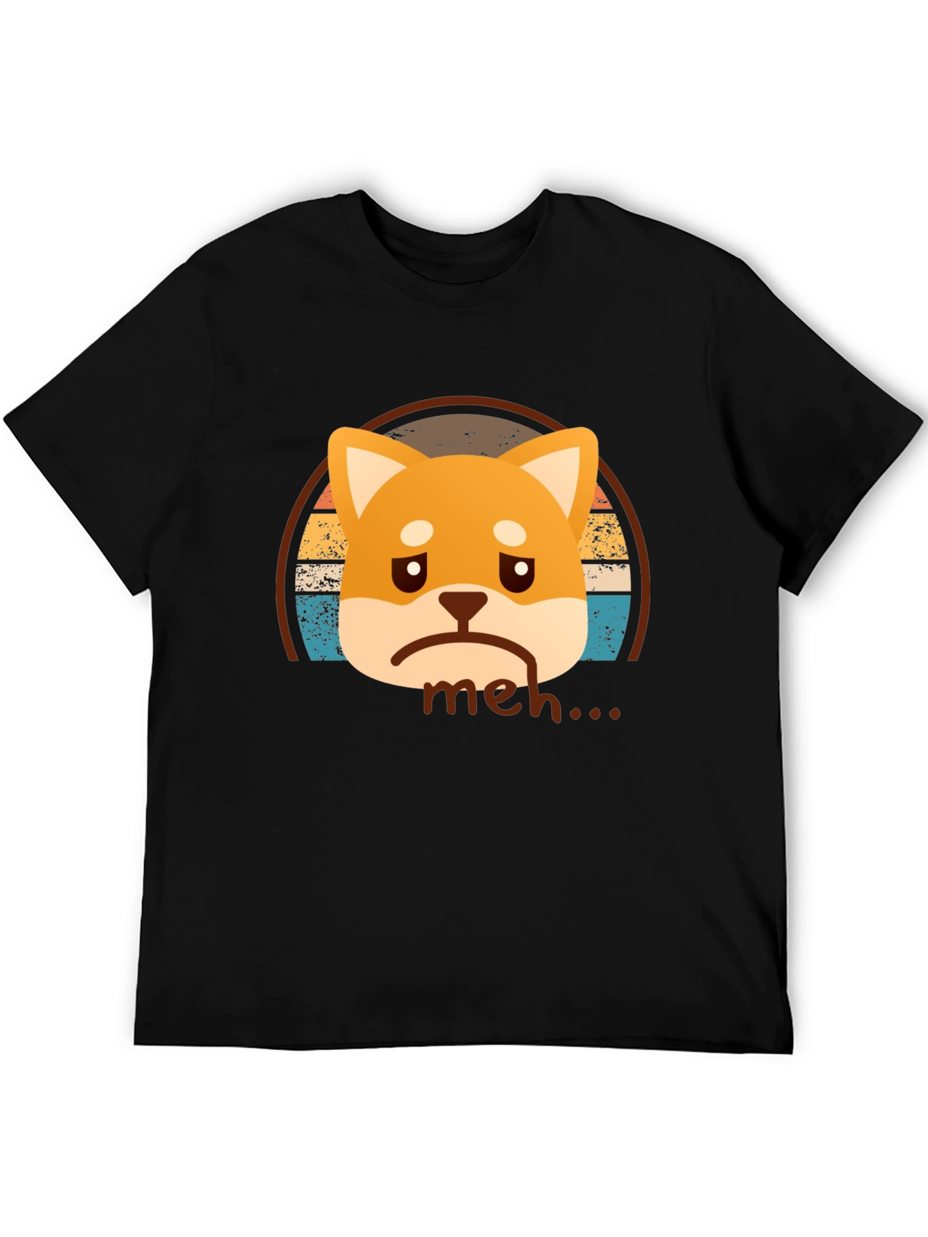 Meh Shiba Inu T-Shirt - Unisex Graphic Tee