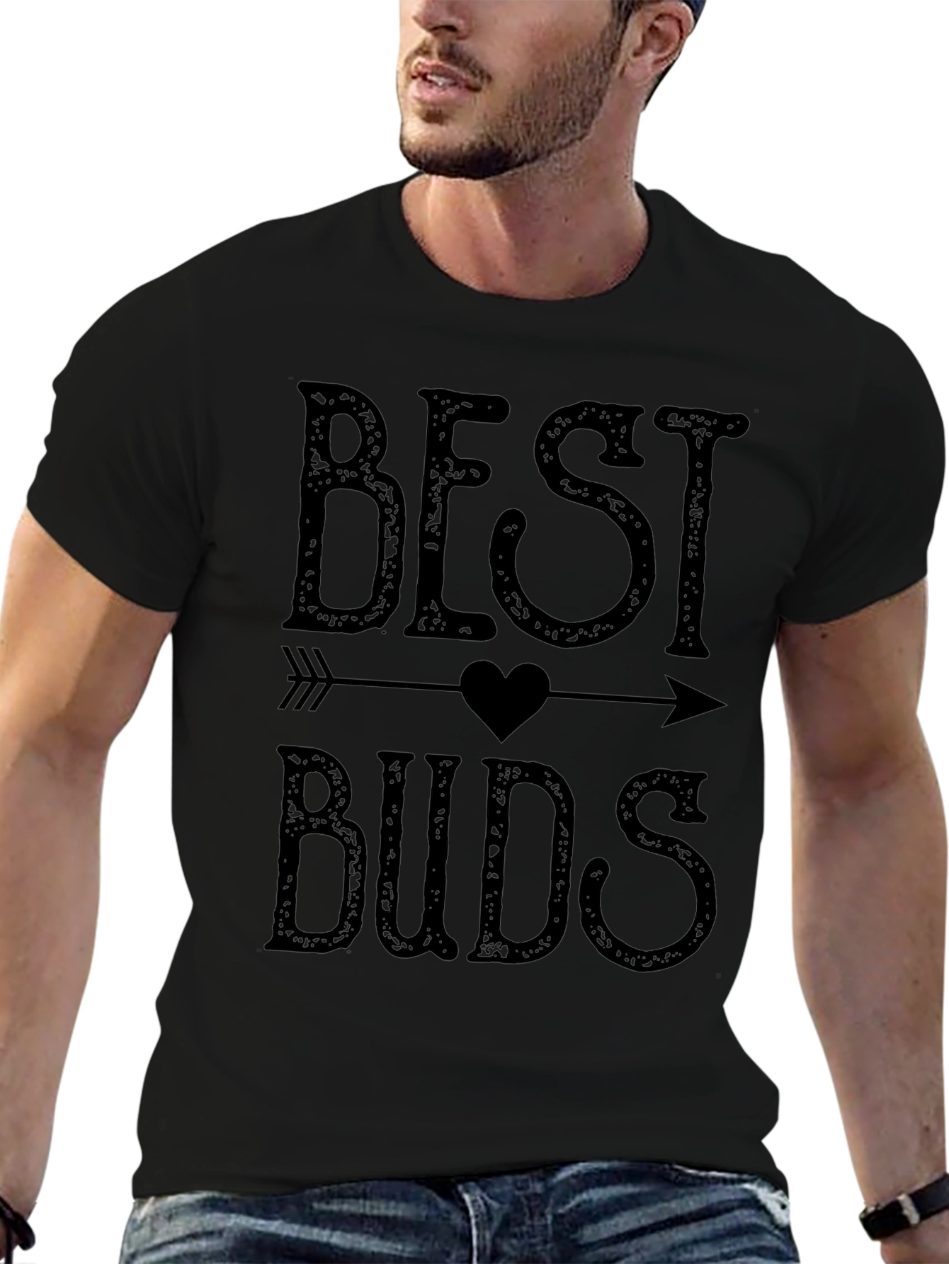 Best Buds Graphic Tee - Black T-Shirt