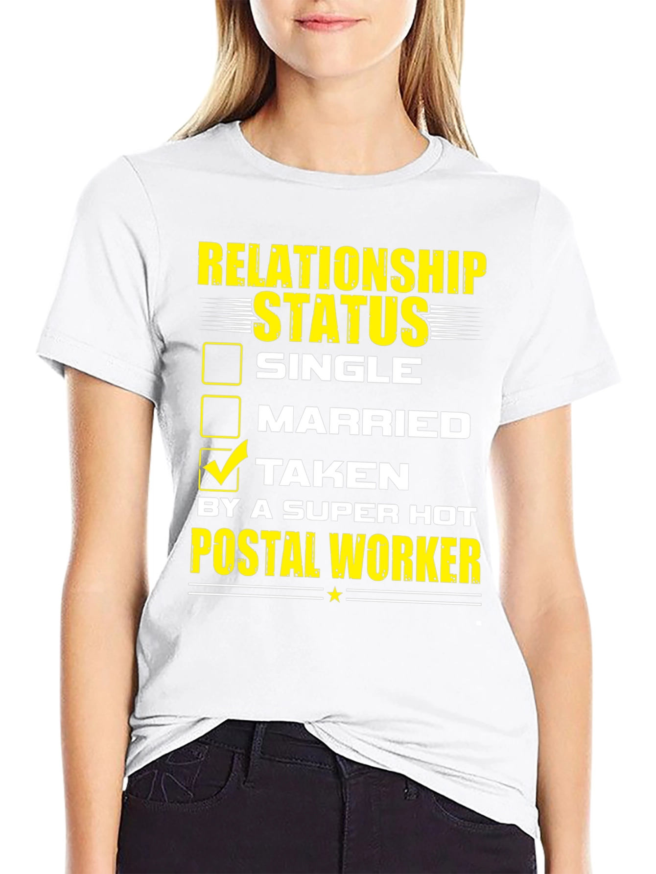Relationship Status Taken Postal Worker T-Shirt