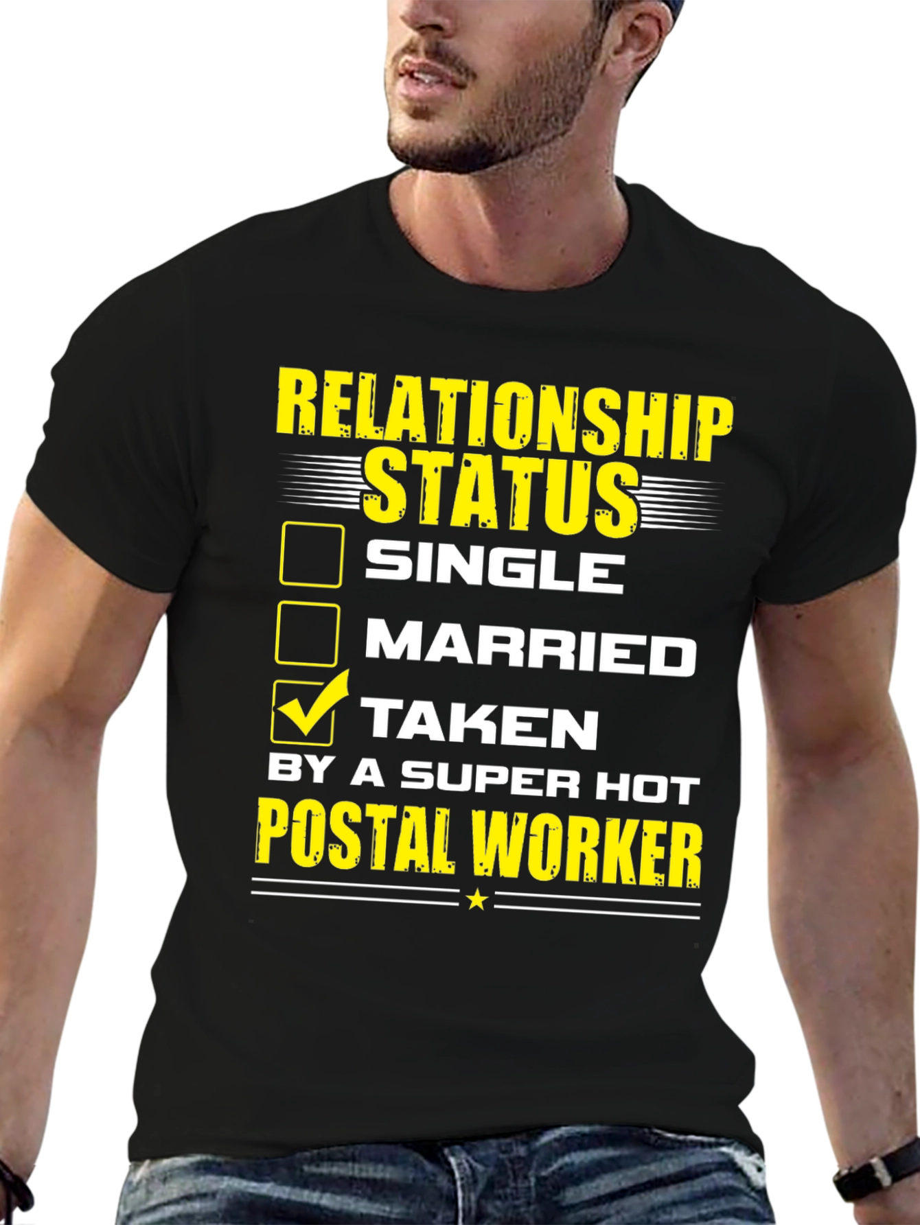 Relationship Status Taken Postal Worker T-Shirt