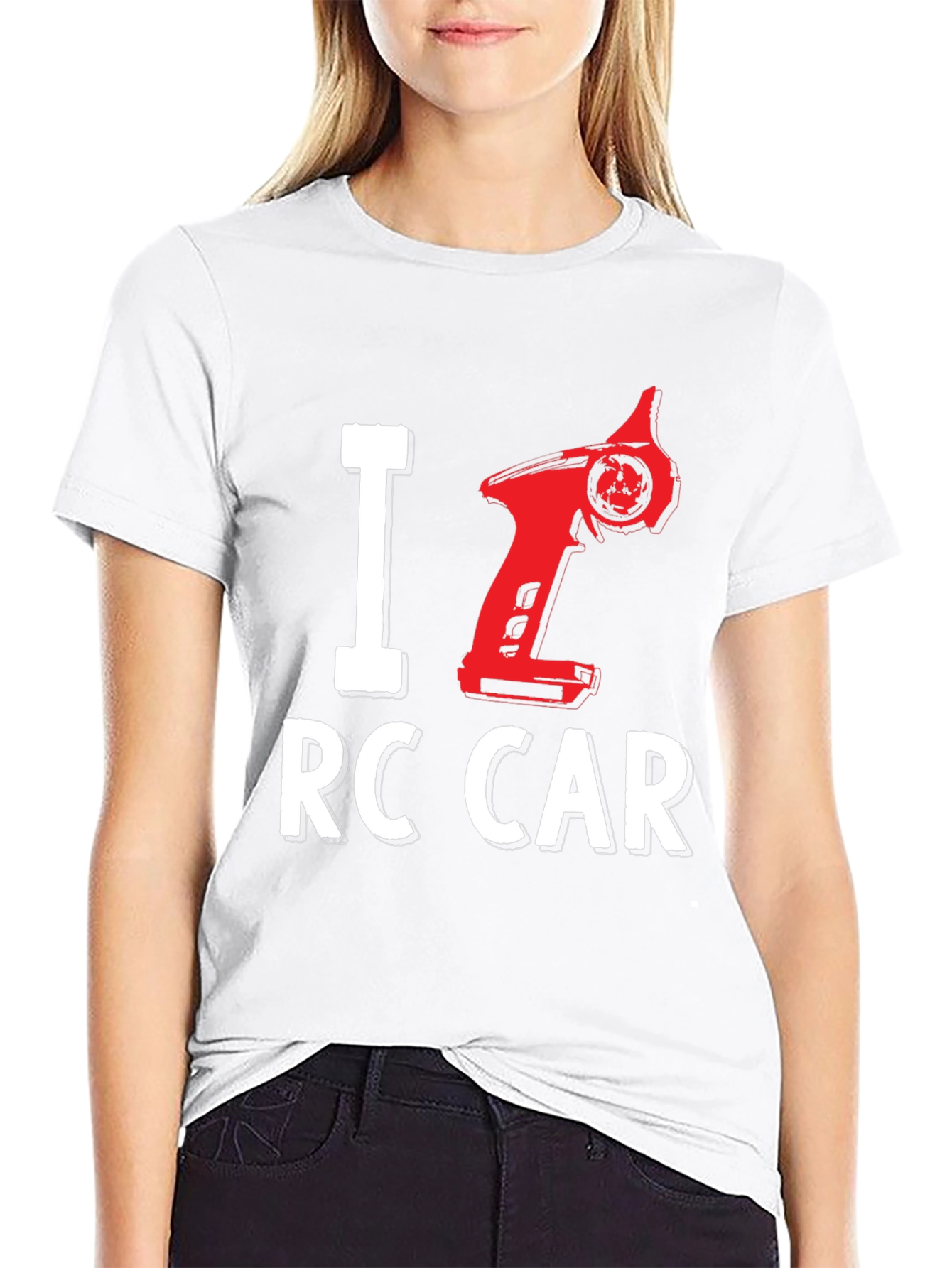 I Love RC Car Black T-Shirt