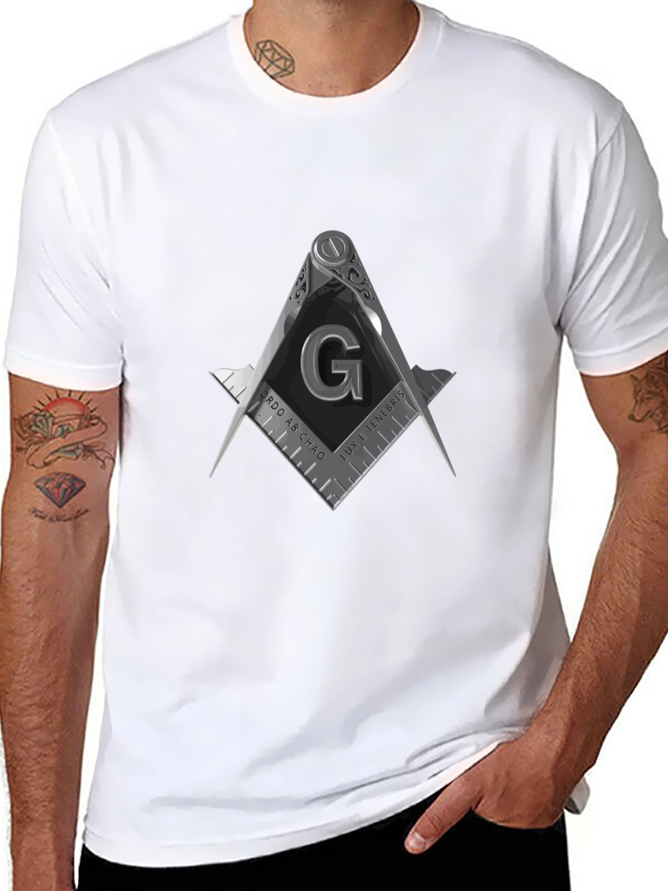 Square & Compasses Masonic T-Shirt