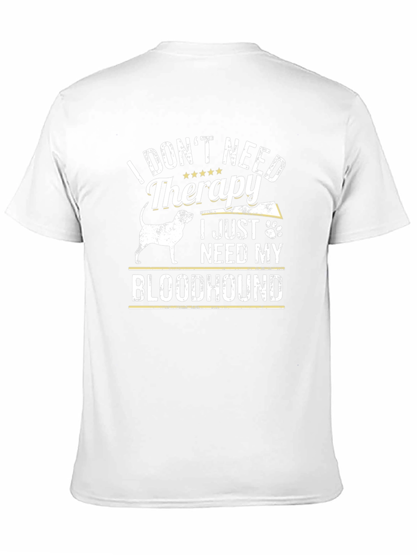 Bloodhound Therapy T-Shirt - Dog Lover Tee