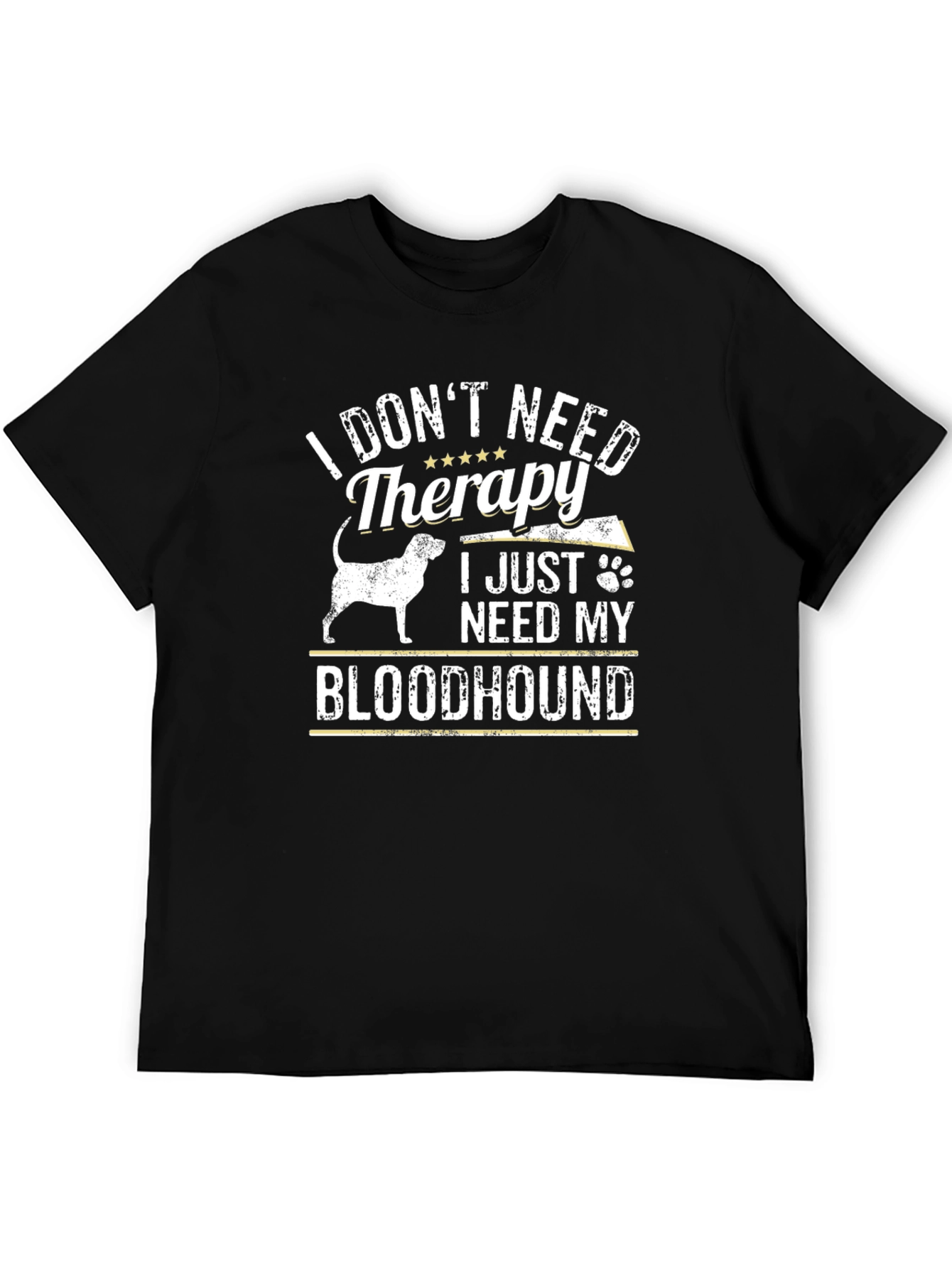 Bloodhound Therapy T-Shirt - Dog Lover Tee