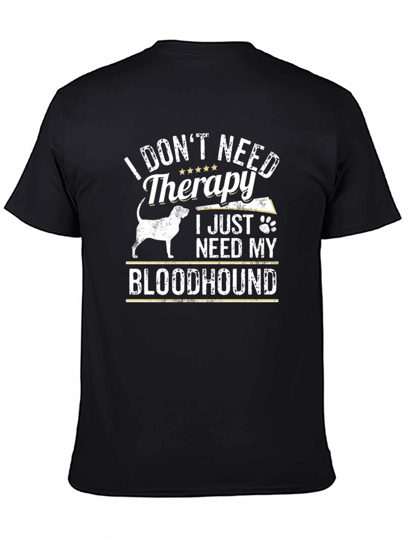 Bloodhound Therapy T-Shirt - Dog Lover Tee