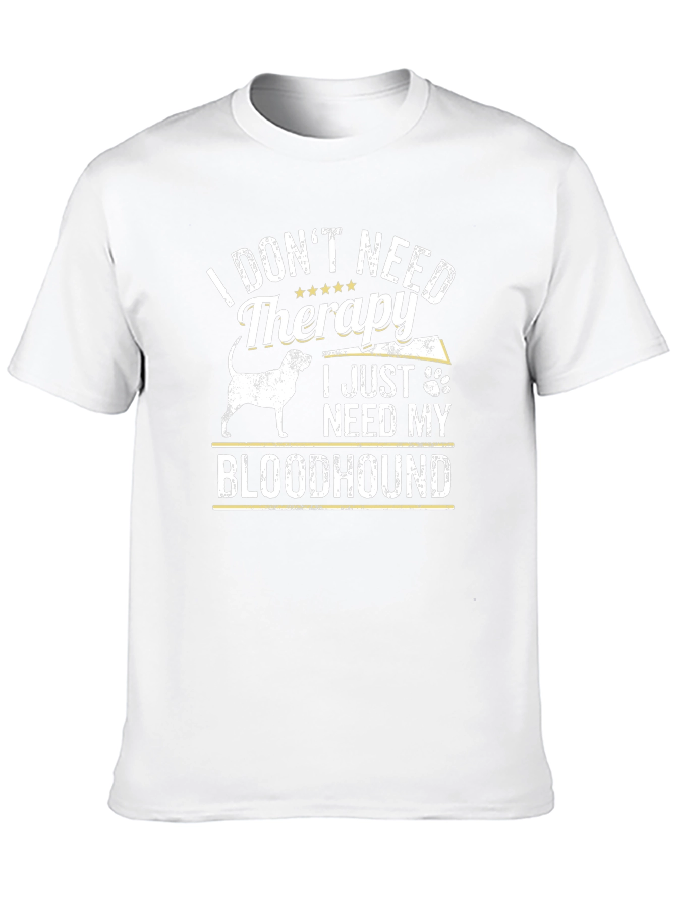 Bloodhound Therapy T-Shirt - Dog Lover Tee