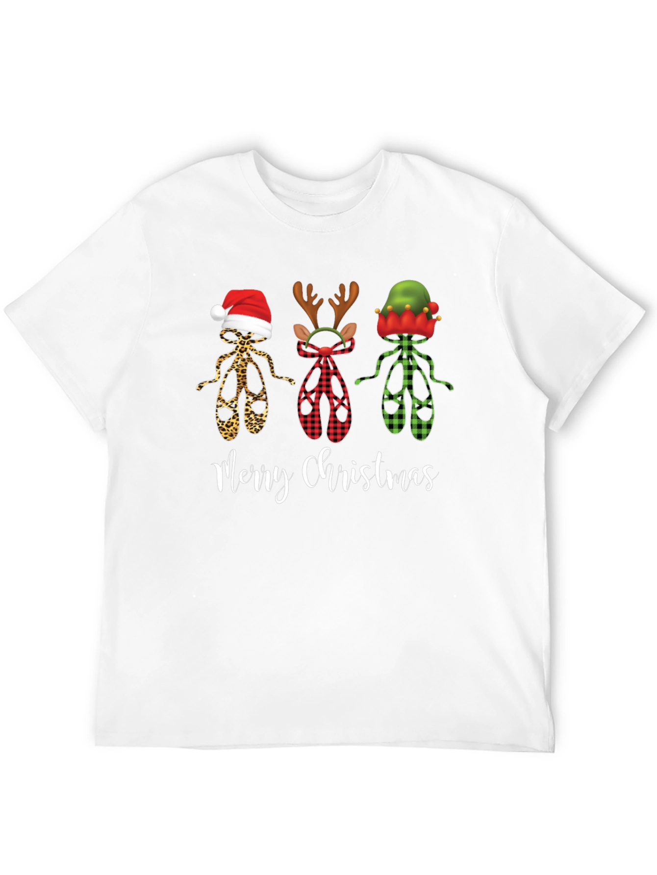 Merry Christmas Ballet Dancer Tee