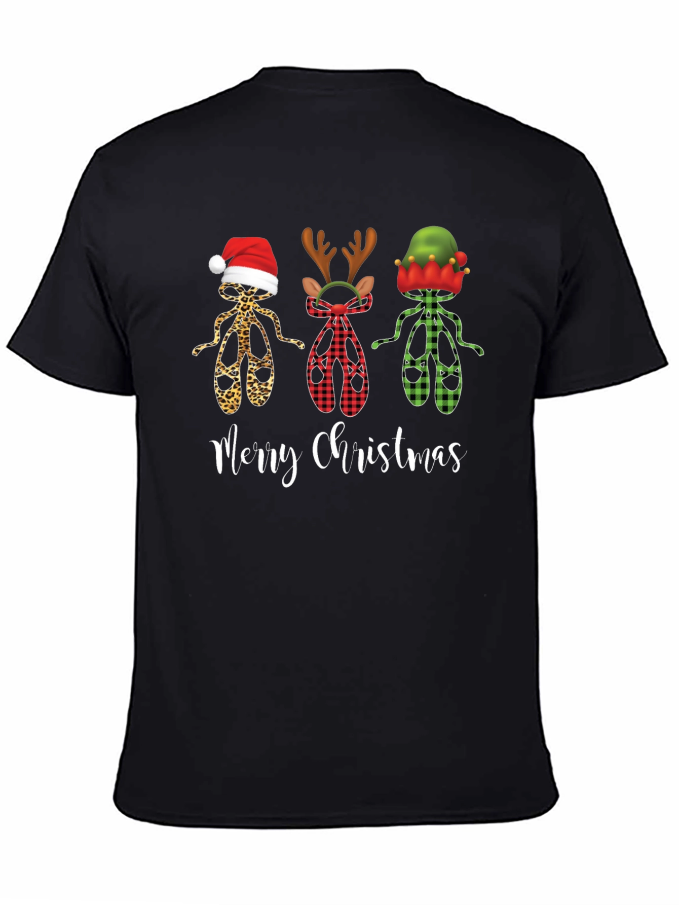 Merry Christmas Ballet Dancer Tee